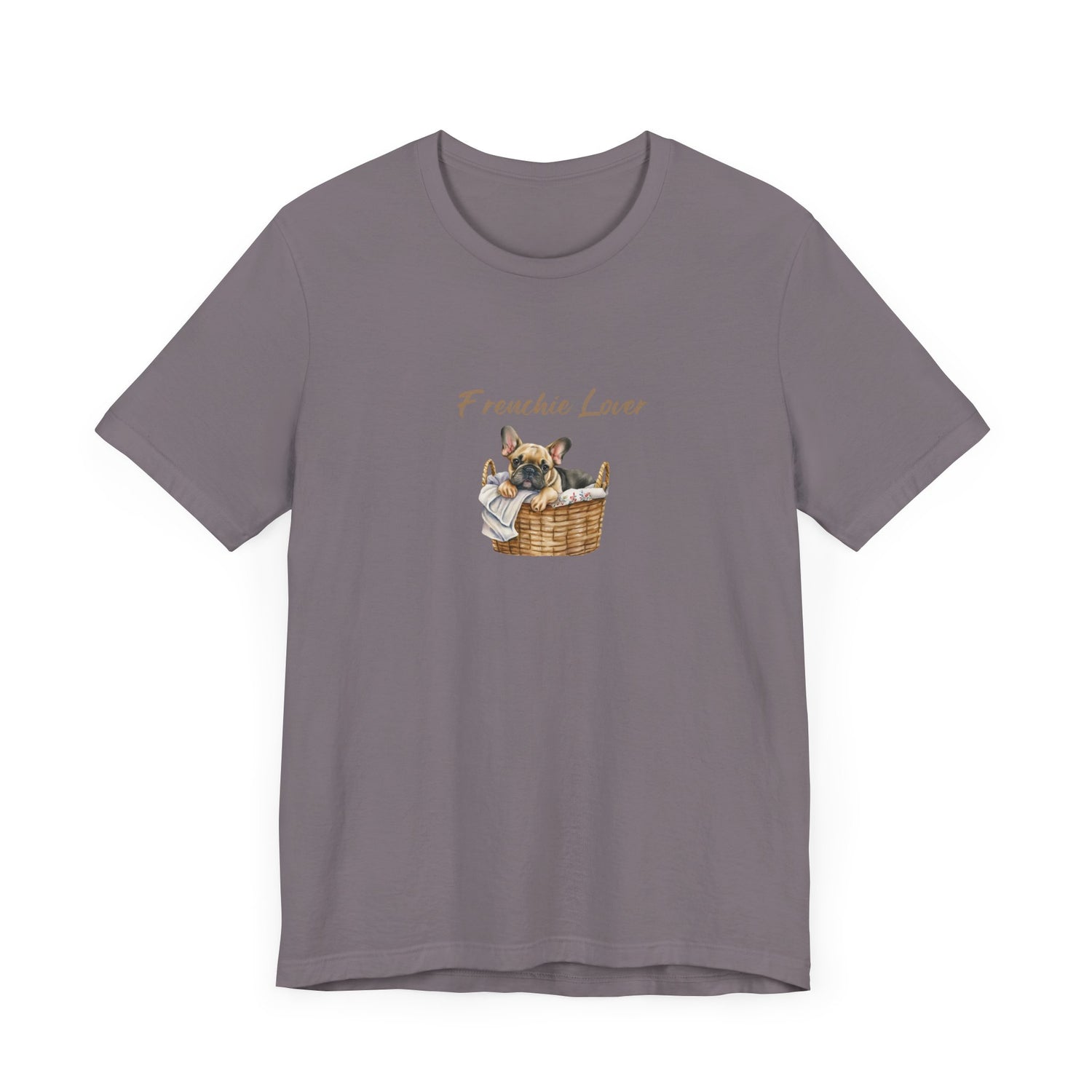 Frenchie Lover Womens Tshirt  Comfy Bella+Canvas Style Gift for Her, Dog Mom Gift, Dog Lover Fun Dog Shirt