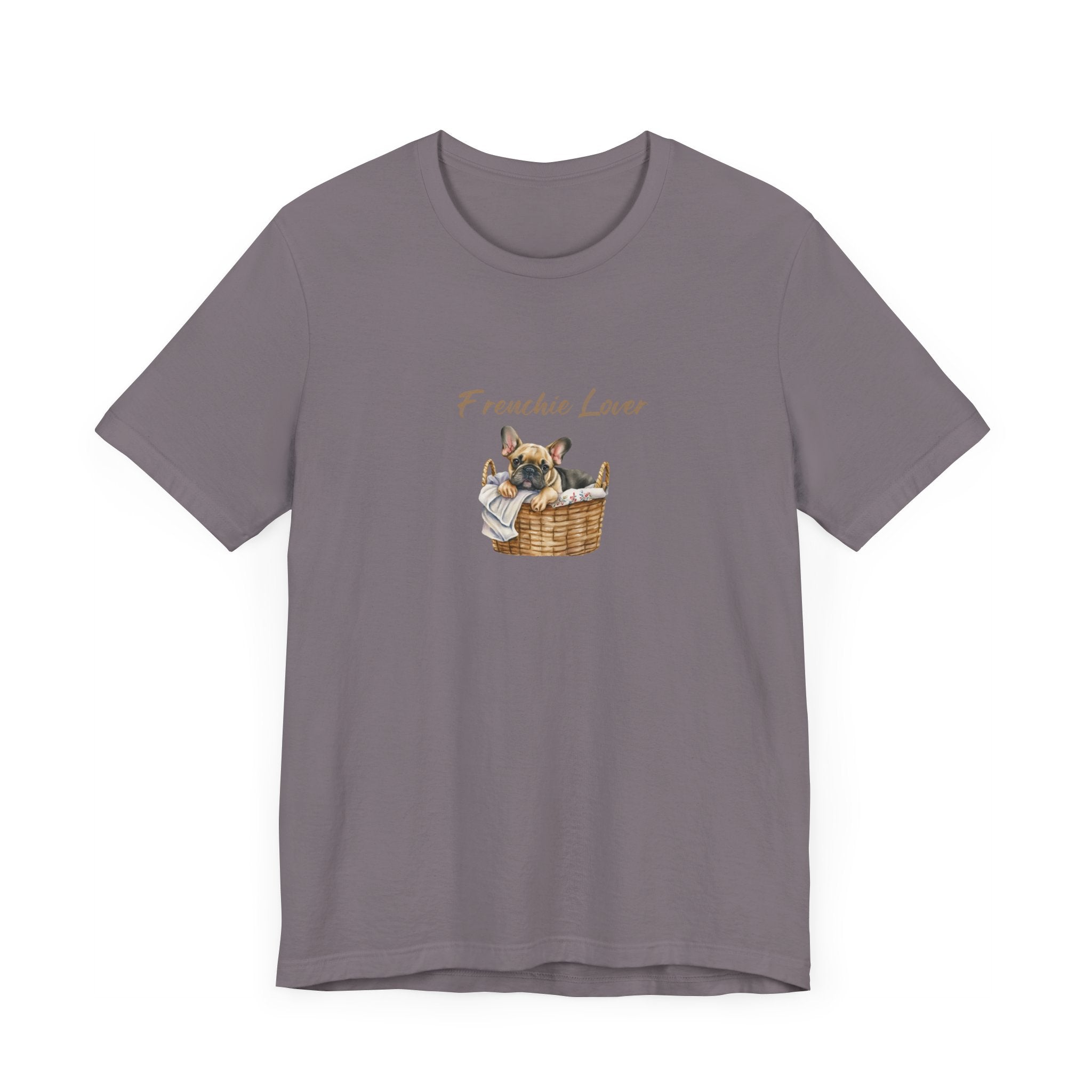 Frenchie Lover Womens Tshirt  Comfy Bella+Canvas Style Gift for Her, Dog Mom Gift, Dog Lover Fun Dog Shirt
