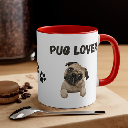 Pug Lover Classic Coffee Mug 11oz  Gifts for Dog Lover