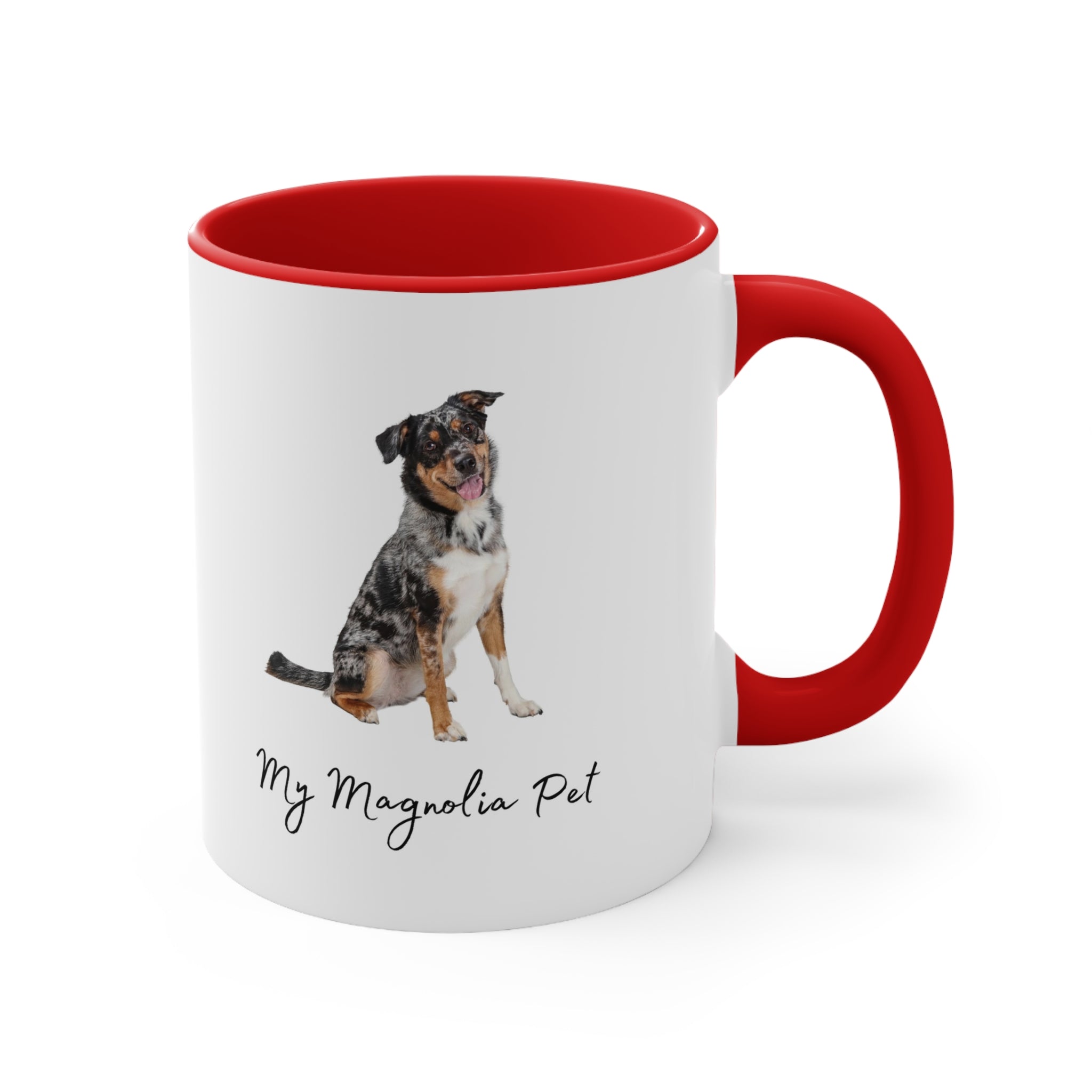 Magnolia Pet Coffee Mug, 11oz Multi Colors Classic Style Dog Lover Gifts Special Dog Gifts Holiday Gifts Printify