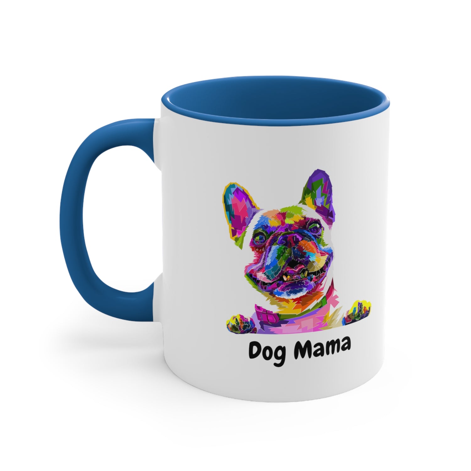 Custom Frenchie Mug Ceramic Coffee Mug, 11oz Multi Colors