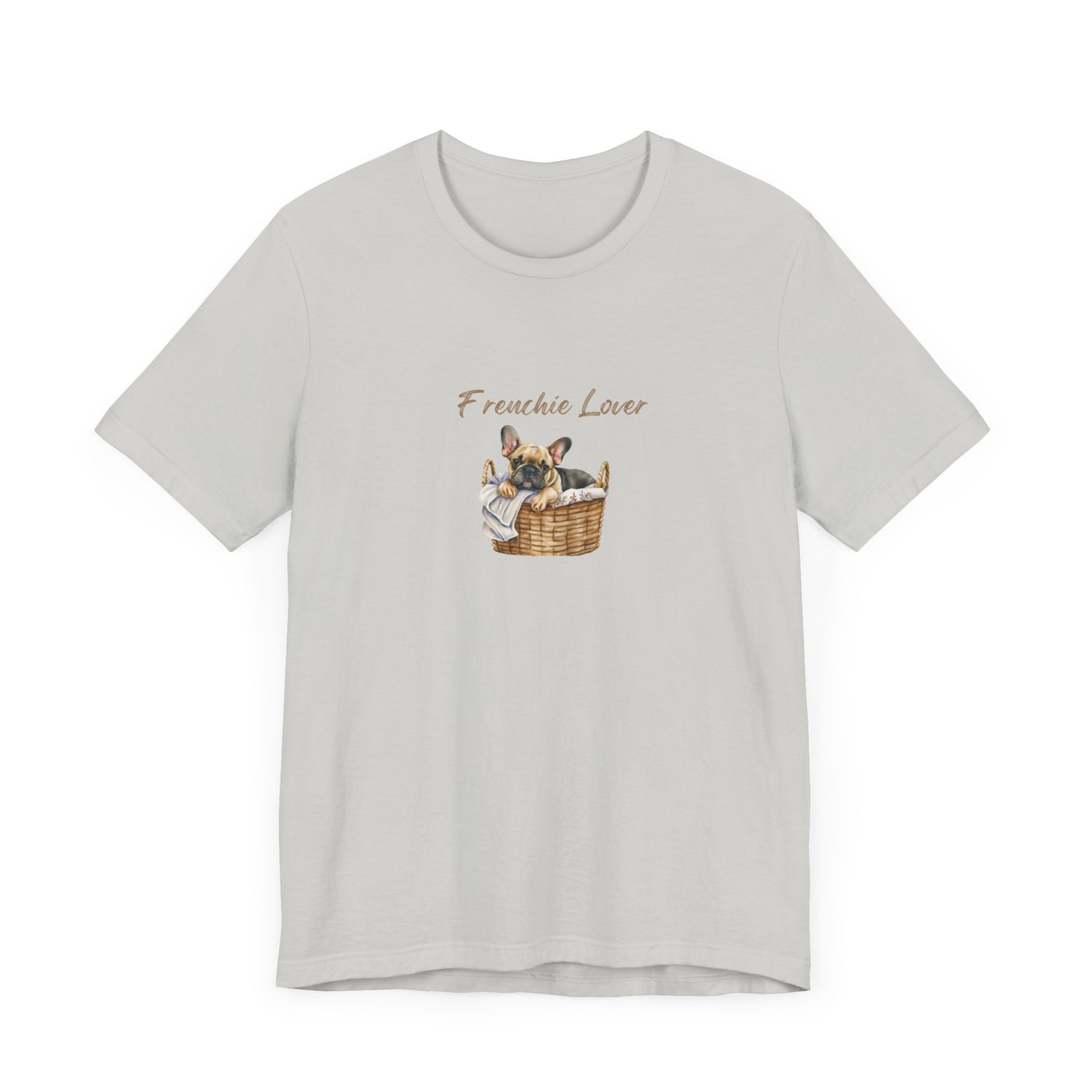 Frenchie Lover Womens Tshirt  Comfy Bella+Canvas Style Gift for Her, Dog Mom Gift, Dog Lover Fun Dog Shirt