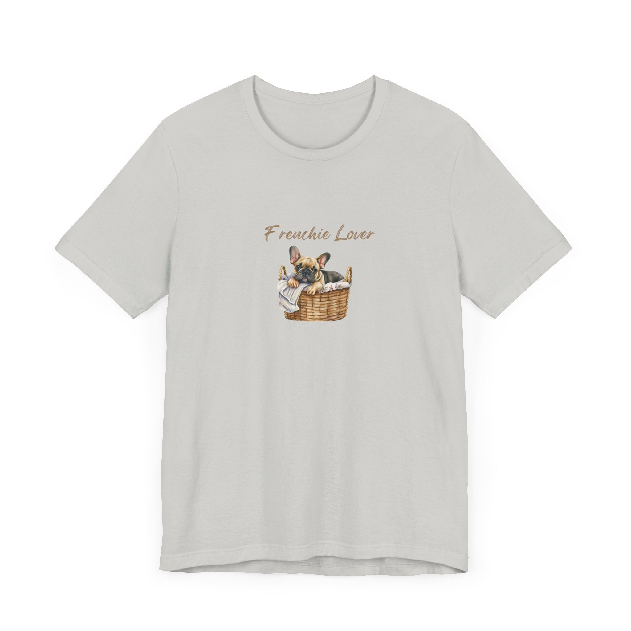 Frenchie Lover Womens Tshirt  Comfy Bella+Canvas Style Gift for Her, Dog Mom Gift, Dog Lover Fun Dog Shirt