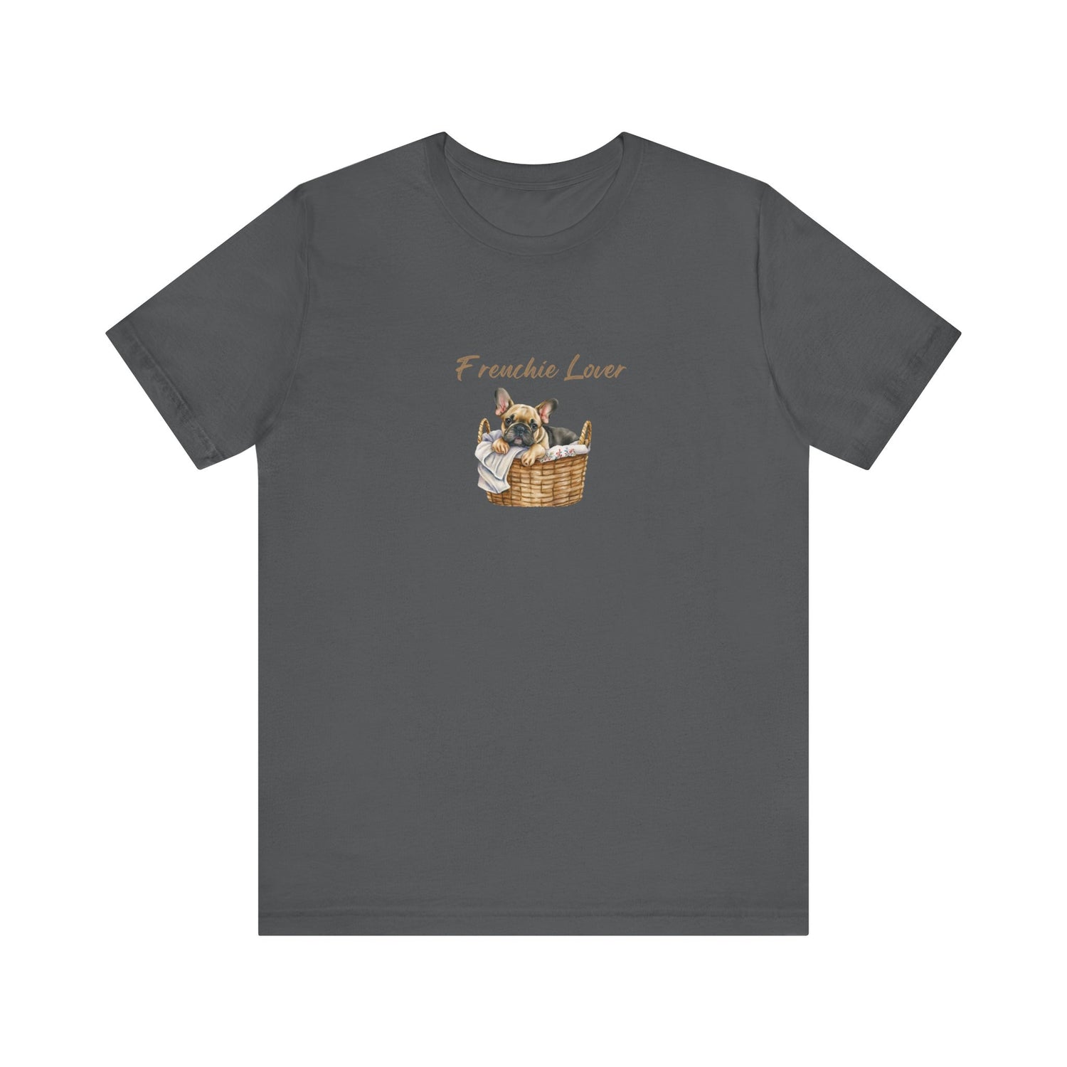 Frenchie Lover Womens Tshirt  Comfy Bella+Canvas Style Gift for Her, Dog Mom Gift, Dog Lover Fun Dog Shirt