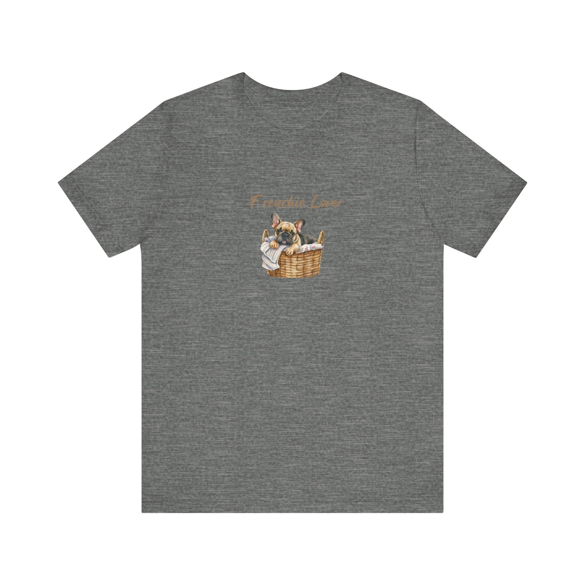 Frenchie Lover Womens Tshirt  Comfy Bella+Canvas Style Gift for Her, Dog Mom Gift, Dog Lover Fun Dog Shirt