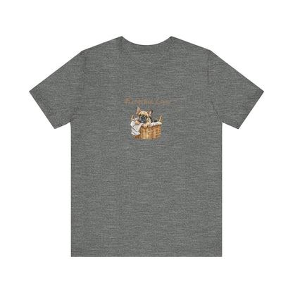 Frenchie Lover Womens Tshirt  Comfy Bella+Canvas Style Gift for Her, Dog Mom Gift, Dog Lover Fun Dog Shirt