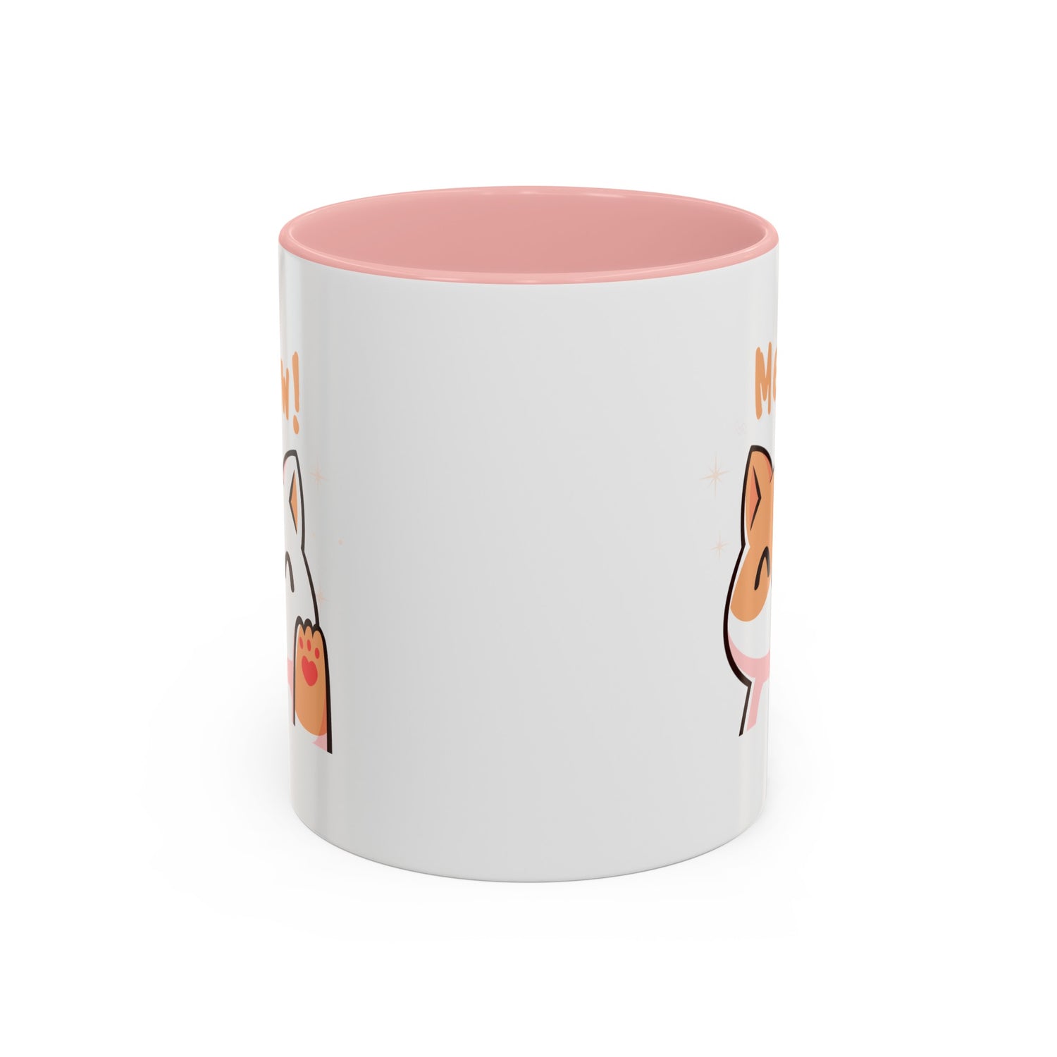 Cute Cat Classic Ceramic Coffee Mug, 11oz Multi Colors for Cat Lovers, Cat Mom, Cat People Gift, Fun Cat Mug
