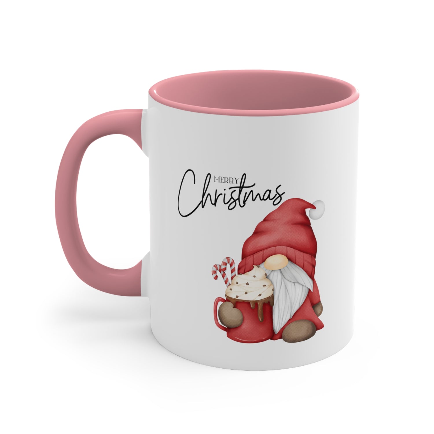Merry Christmas Holiday Coffee Mug  Ceramic Mug, 11oz Multi Colors