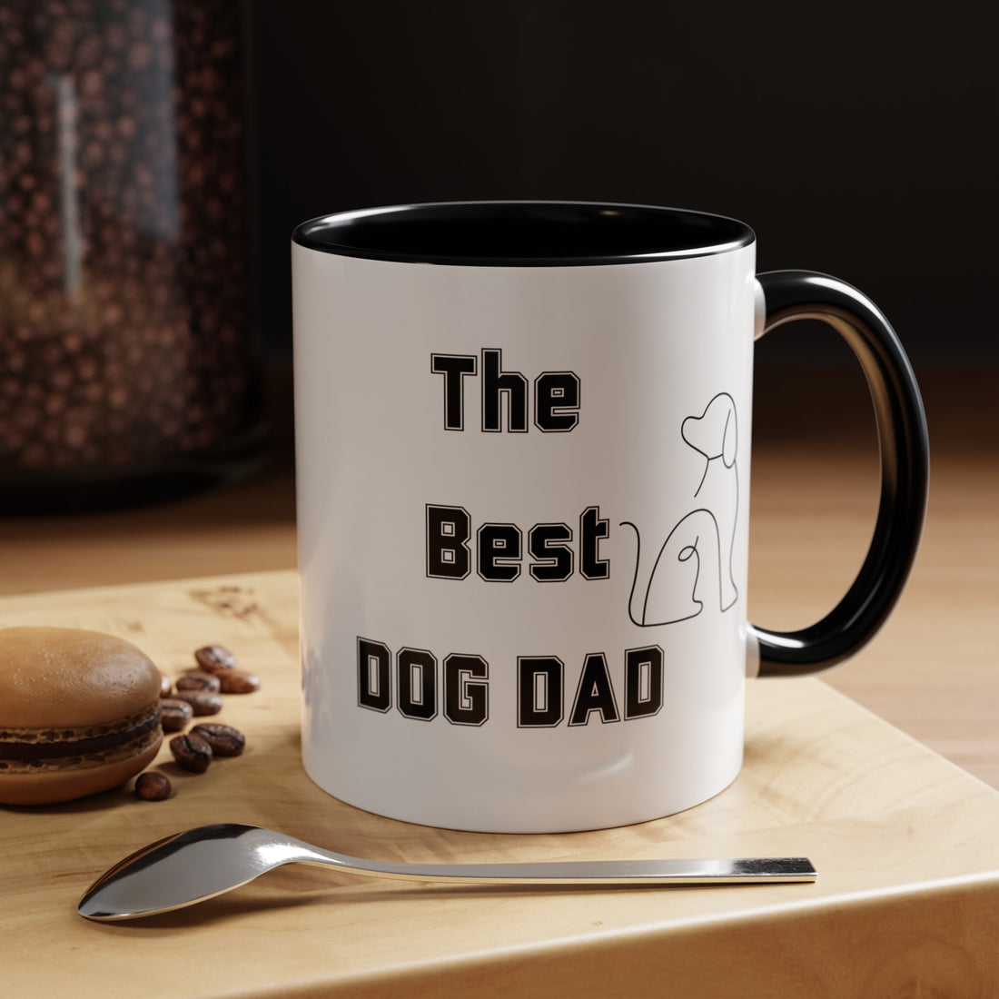 The Best Dog Dad Classic Coffee Mug, Gift for Him, Fathers Day, Fun Gift for Dad, Coffee Lover, Dog Lover Mug
