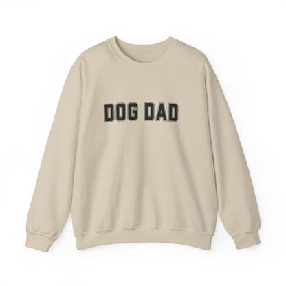 Dog Dad Comfy Pullover Sweatshirt - Perfect Gift for Him, Dog Lovers, and Fathers