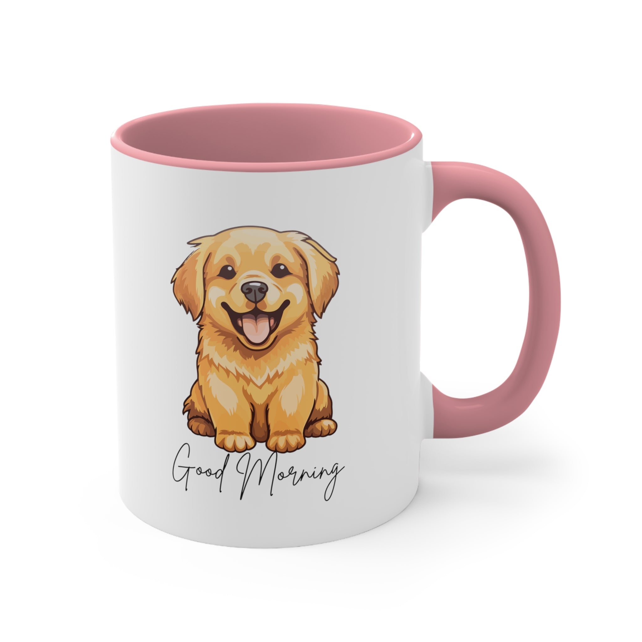 Good Mornings Cute Puppy Coffee Mug  11oz Multi Colors Cute Dog Mug, Dog Mom Gift, Funny Dog Cup Gift for Her