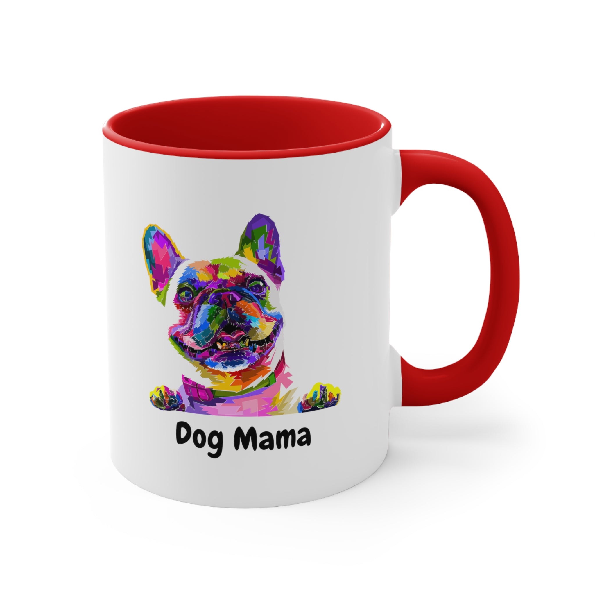 Custom Frenchie Mug Ceramic Coffee Mug, 11oz Multi Colors