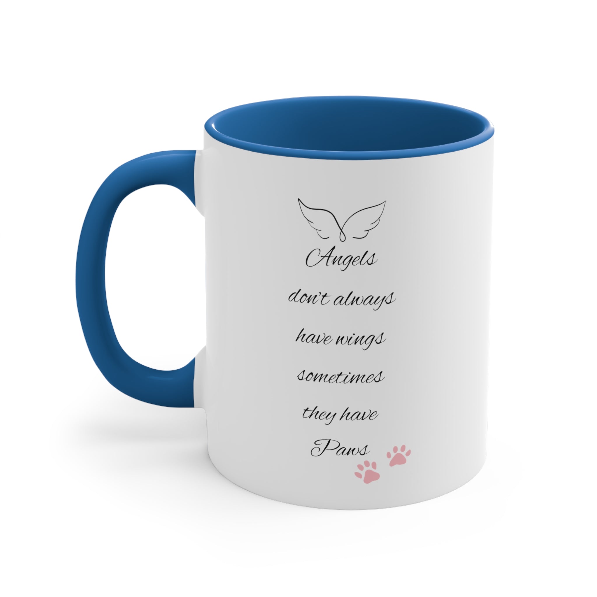 Custom Pet Memorial Cup/ Angle Wings Memorial Dog Mug Multi-Color Coffee Mug with Pet Picture