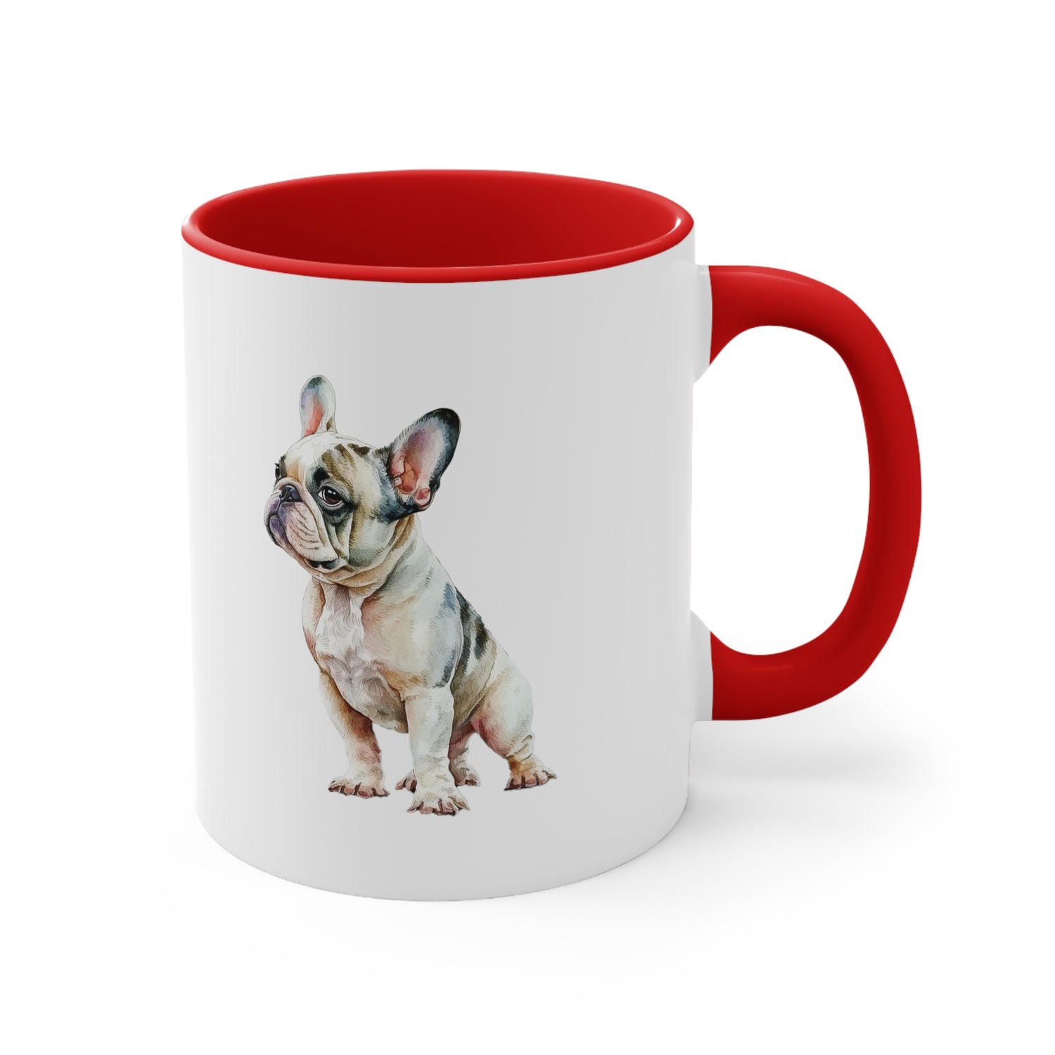 No Longer by My Side but in Our Hearts Memorial Coffee Mug - Personalized Multi-Color Tribute Mug