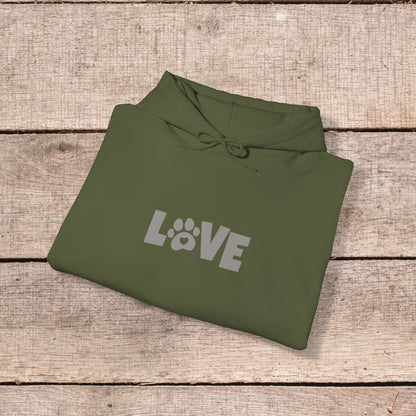 Custom Dog Paw Oversized Cotton Hoodie Sweatshirt – Perfect Gift for Dog Moms | Cozy Dog Lover Apparel