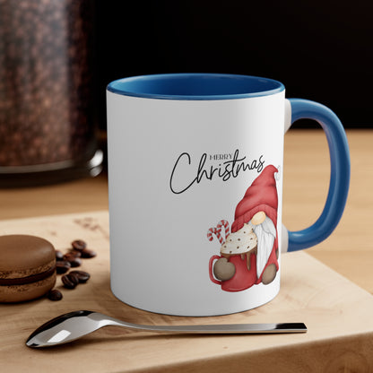Merry Christmas Holiday Coffee Mug  Ceramic Mug, 11oz Multi Colors