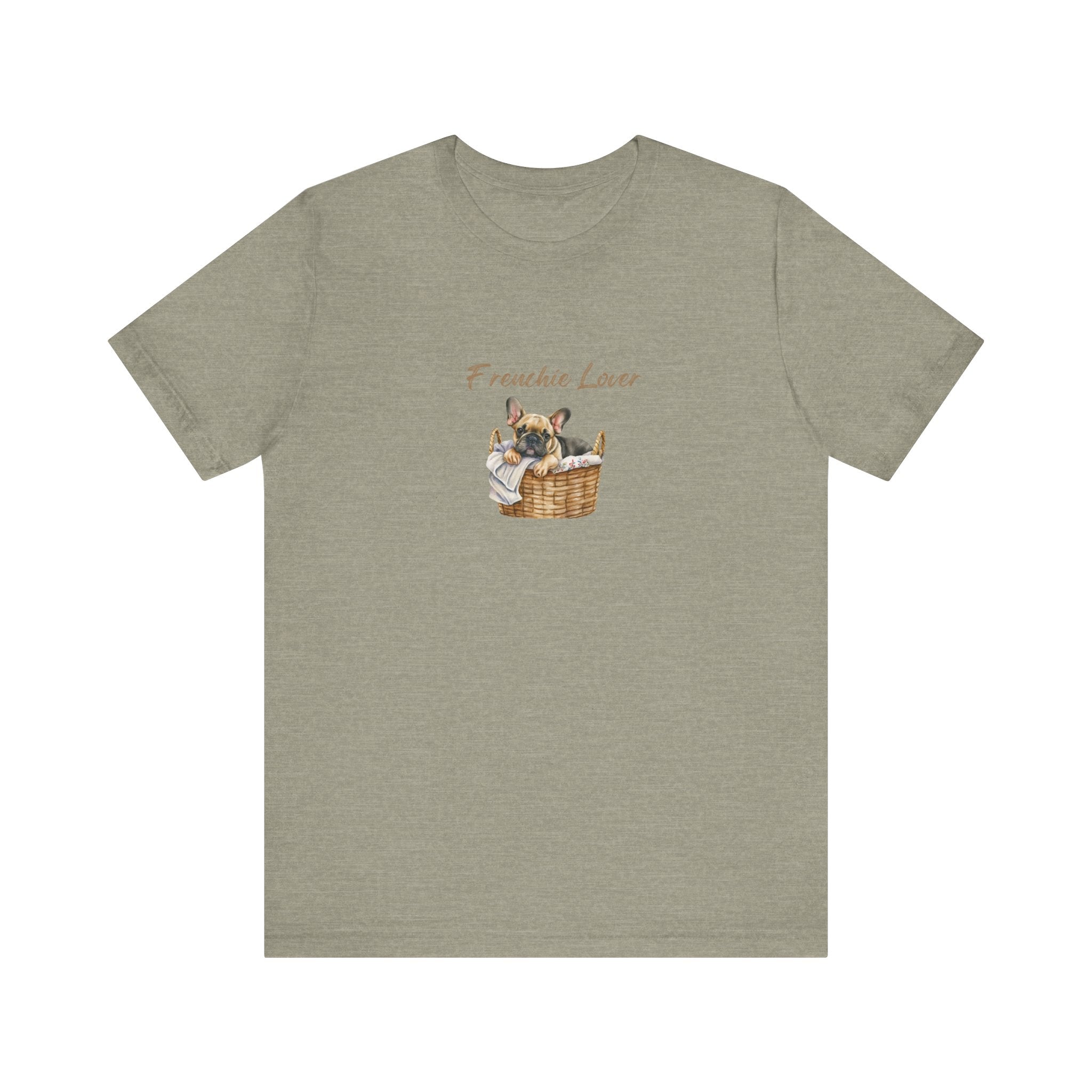 Frenchie Lover Womens Tshirt  Comfy Bella+Canvas Style Gift for Her, Dog Mom Gift, Dog Lover Fun Dog Shirt