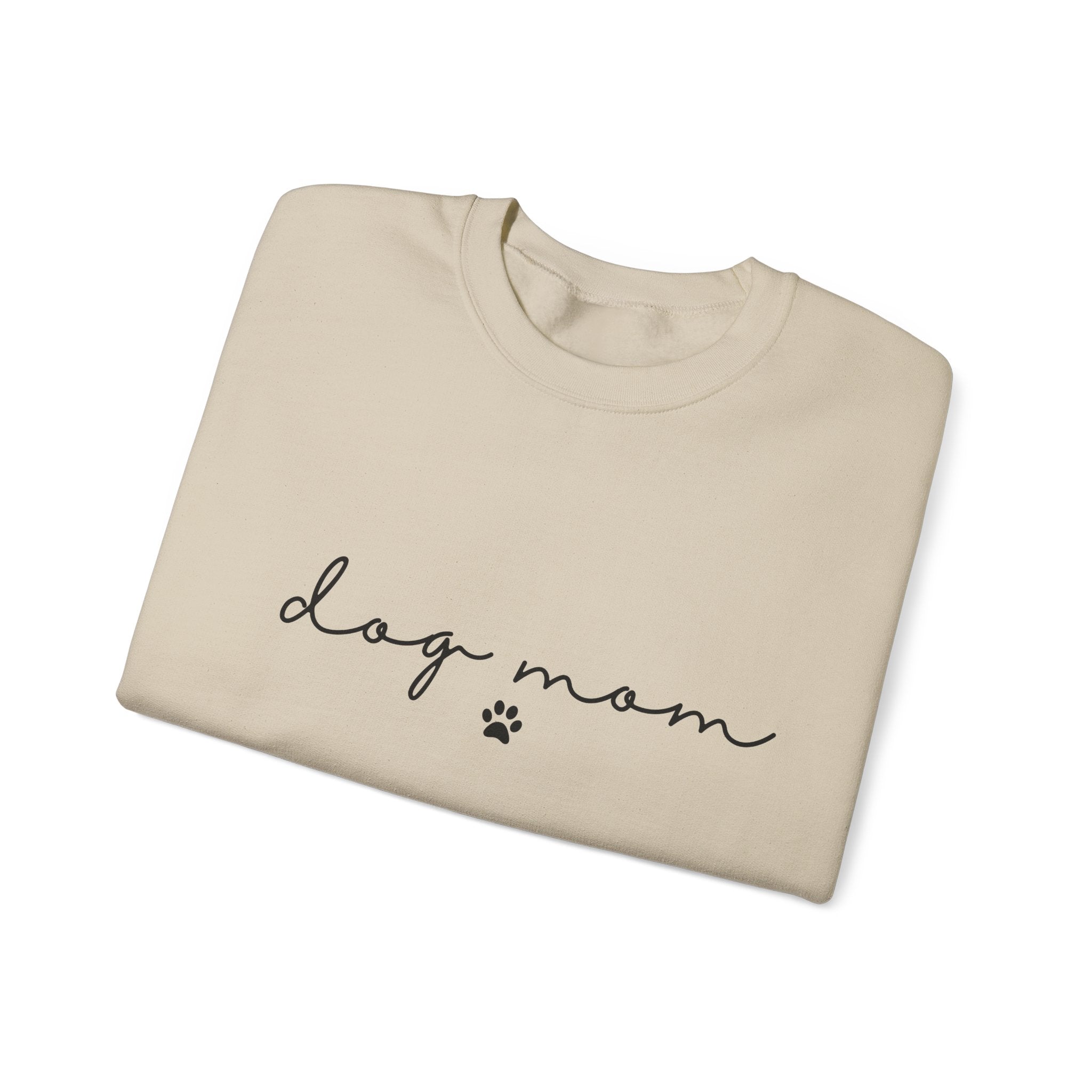 Dog Mom Crewneck Sweatshirt, Multi Colors and Custom Designs.