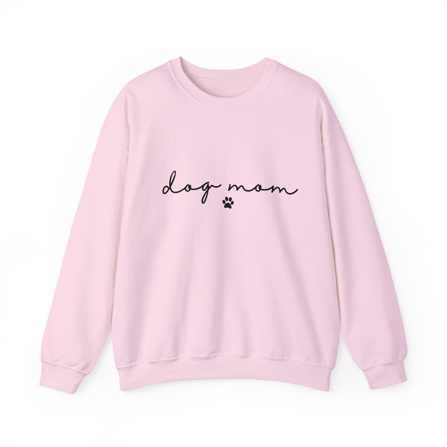Dog Mom Crewneck Sweatshirt, Multi Colors and Custom Designs.