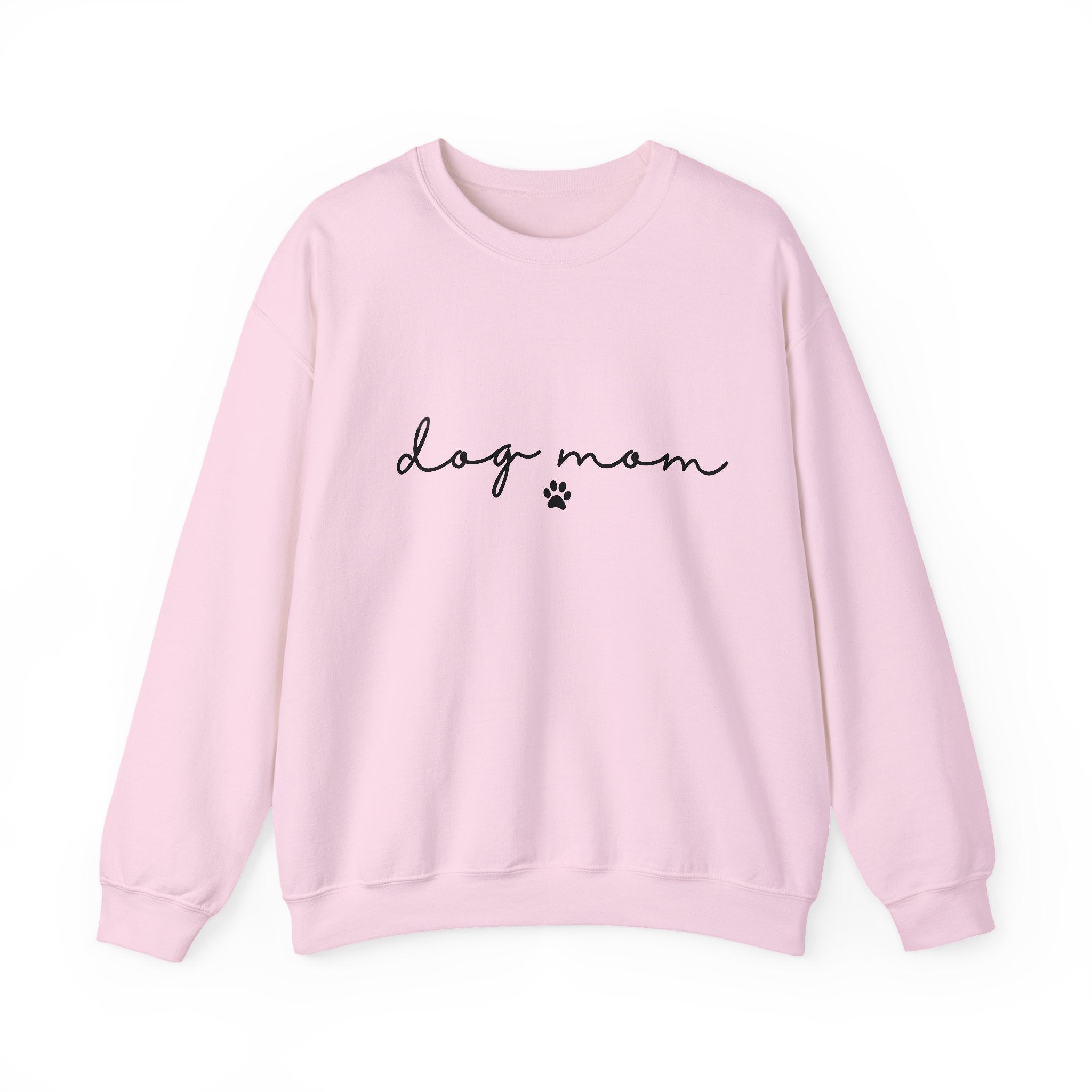 Dog Mom Crewneck Sweatshirt, Multi Colors and Custom Designs.