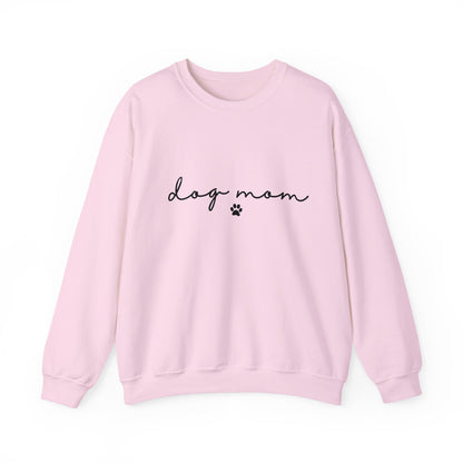 Dog Mom Crewneck Sweatshirt, Multi Colors and Custom Designs.