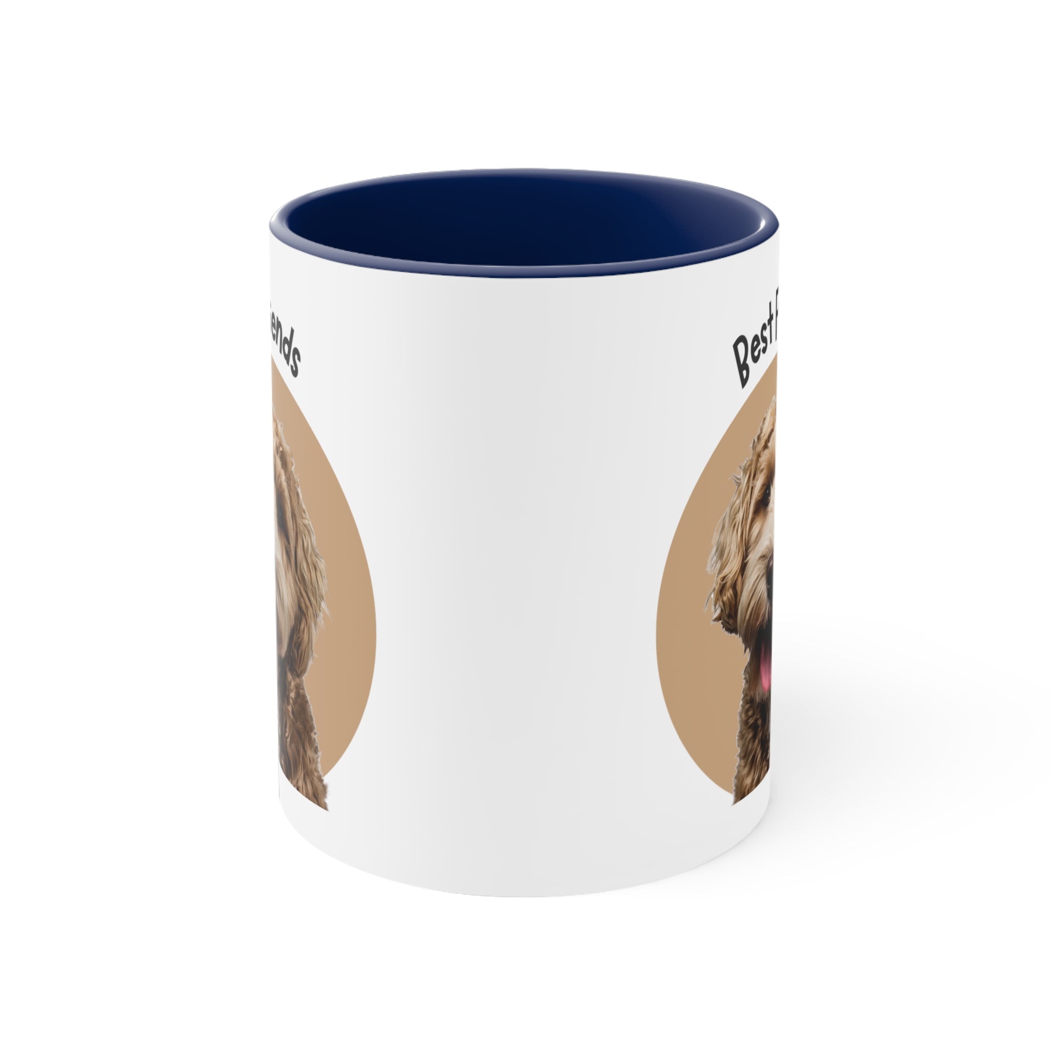 Doodle Best Friends Coffee Mug, 11oz Multi Colors Classic Style Dog Lover Gifts Special Dog Gifts Holiday Gifts Printify