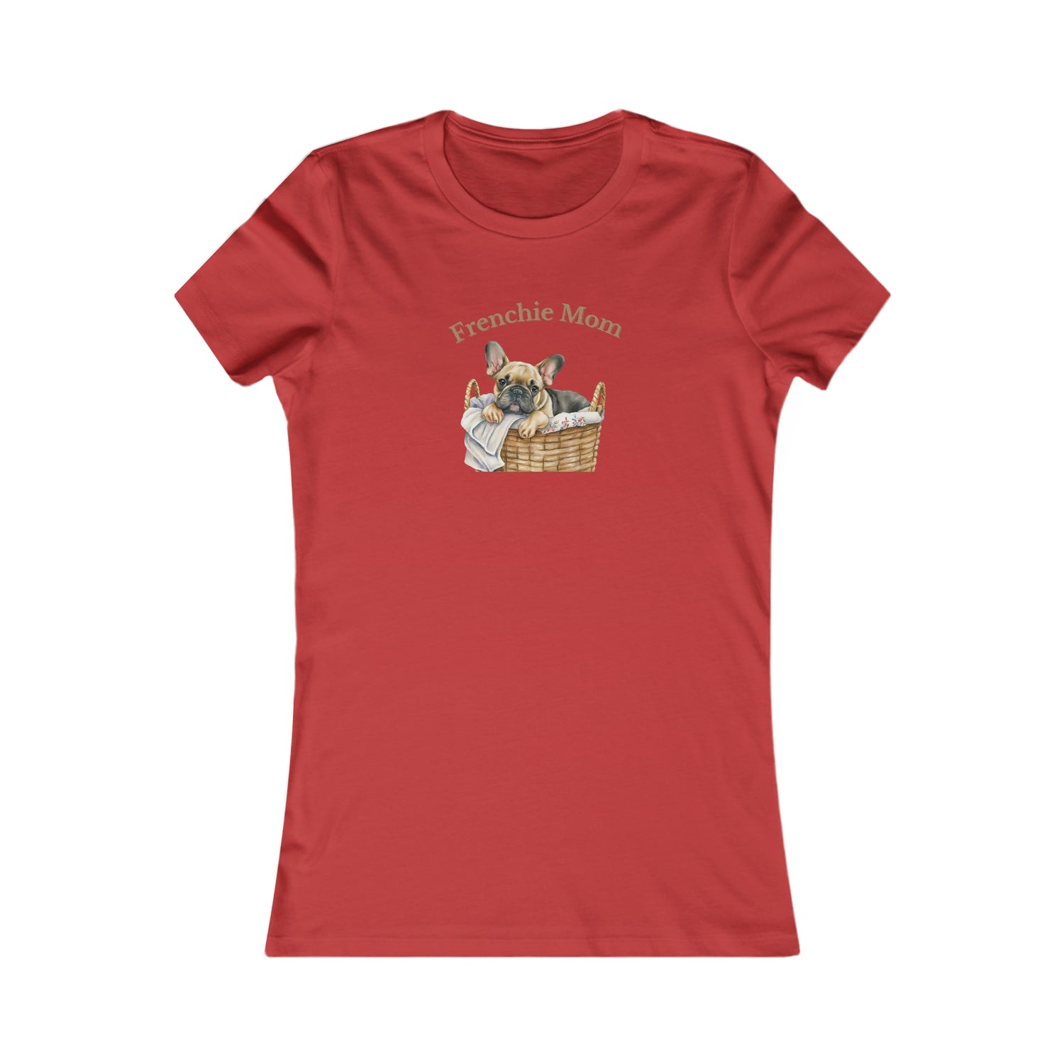 Frenchie Lover Womens Tshirt  Comfy Bella+Canvas Style