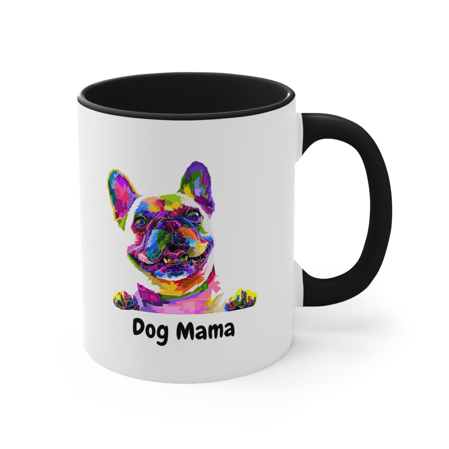 Custom Frenchie Mug Ceramic Coffee Mug, 11oz Multi Colors