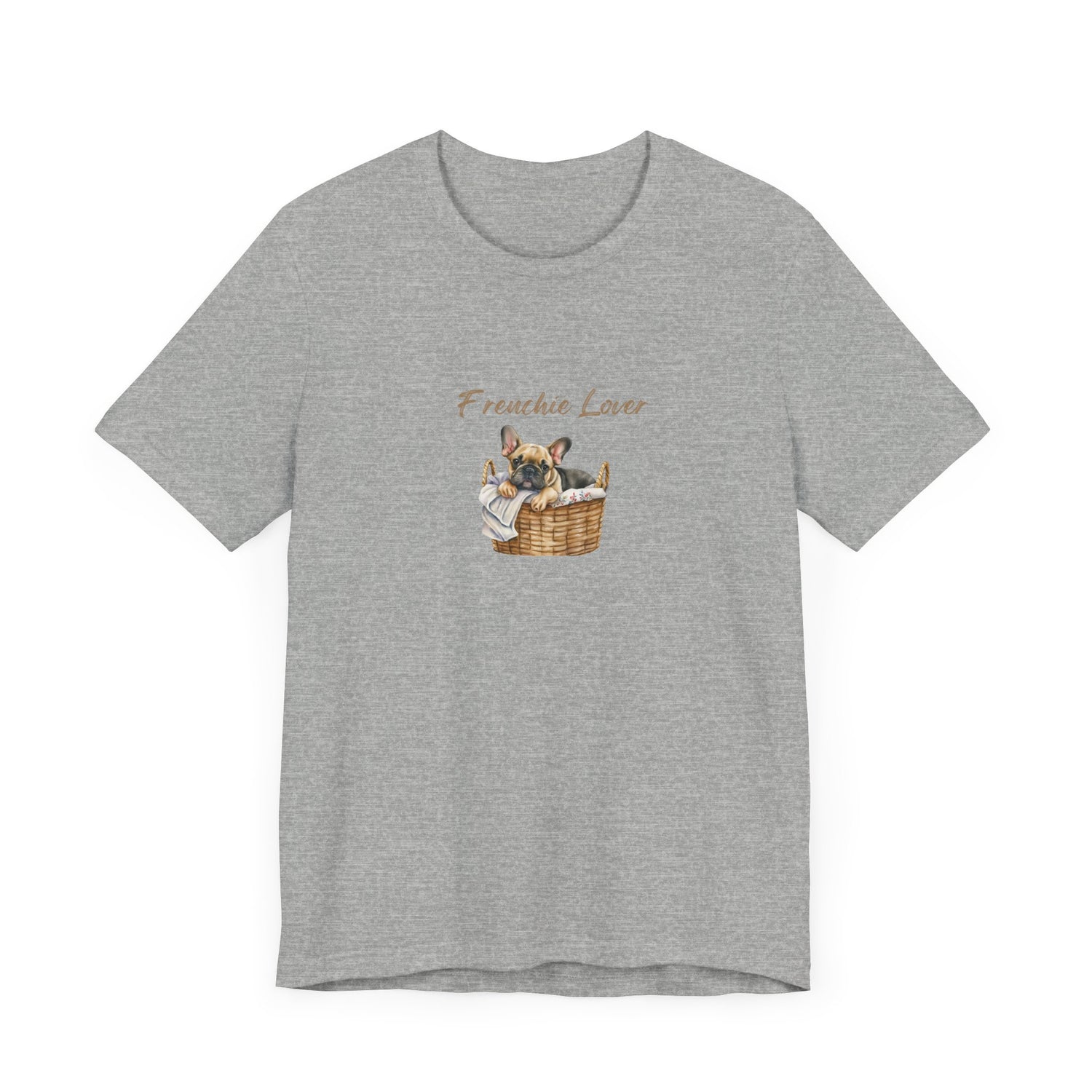 Frenchie Lover Womens Tshirt  Comfy Bella+Canvas Style Gift for Her, Dog Mom Gift, Dog Lover Fun Dog Shirt