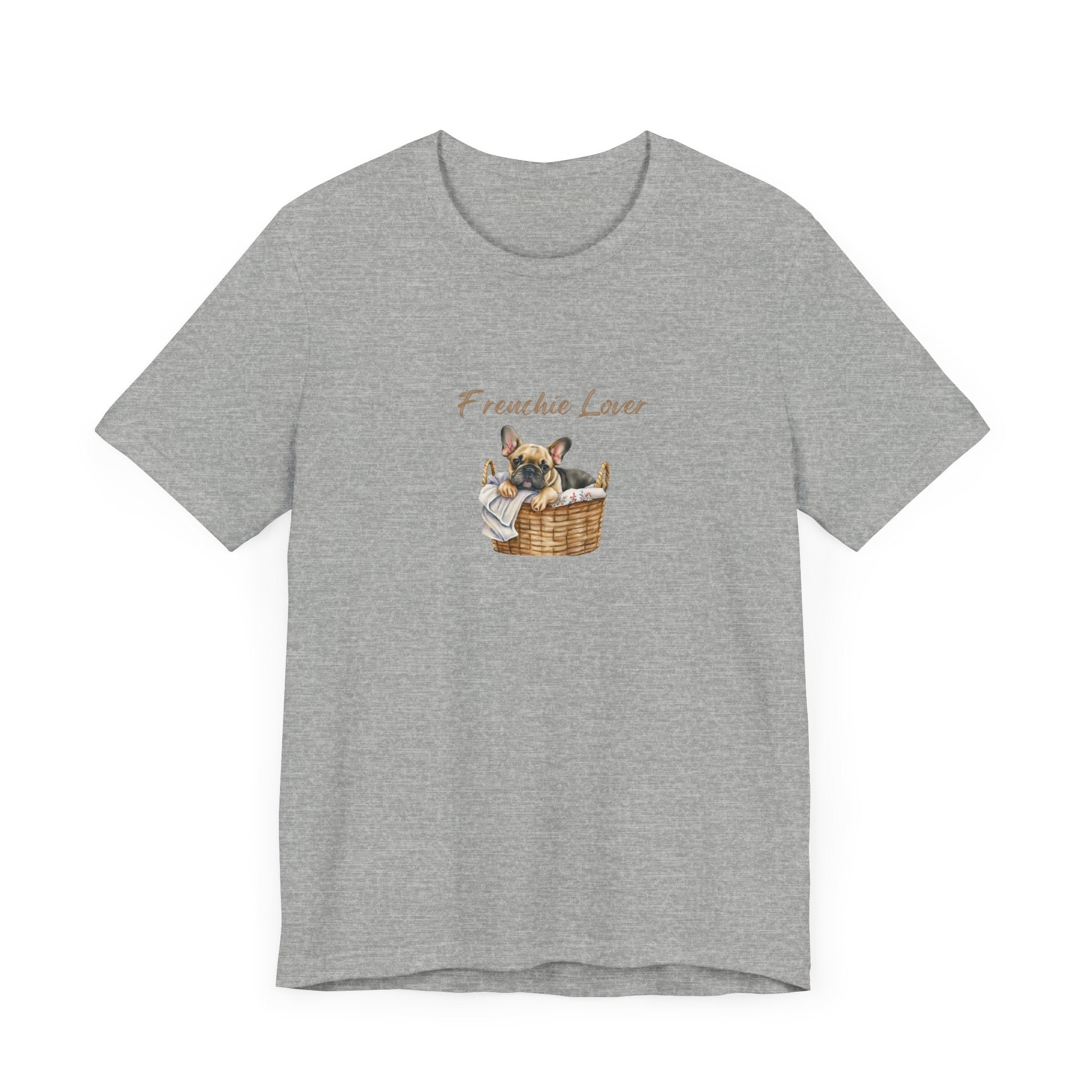 Frenchie Lover Womens Tshirt  Comfy Bella+Canvas Style Gift for Her, Dog Mom Gift, Dog Lover Fun Dog Shirt
