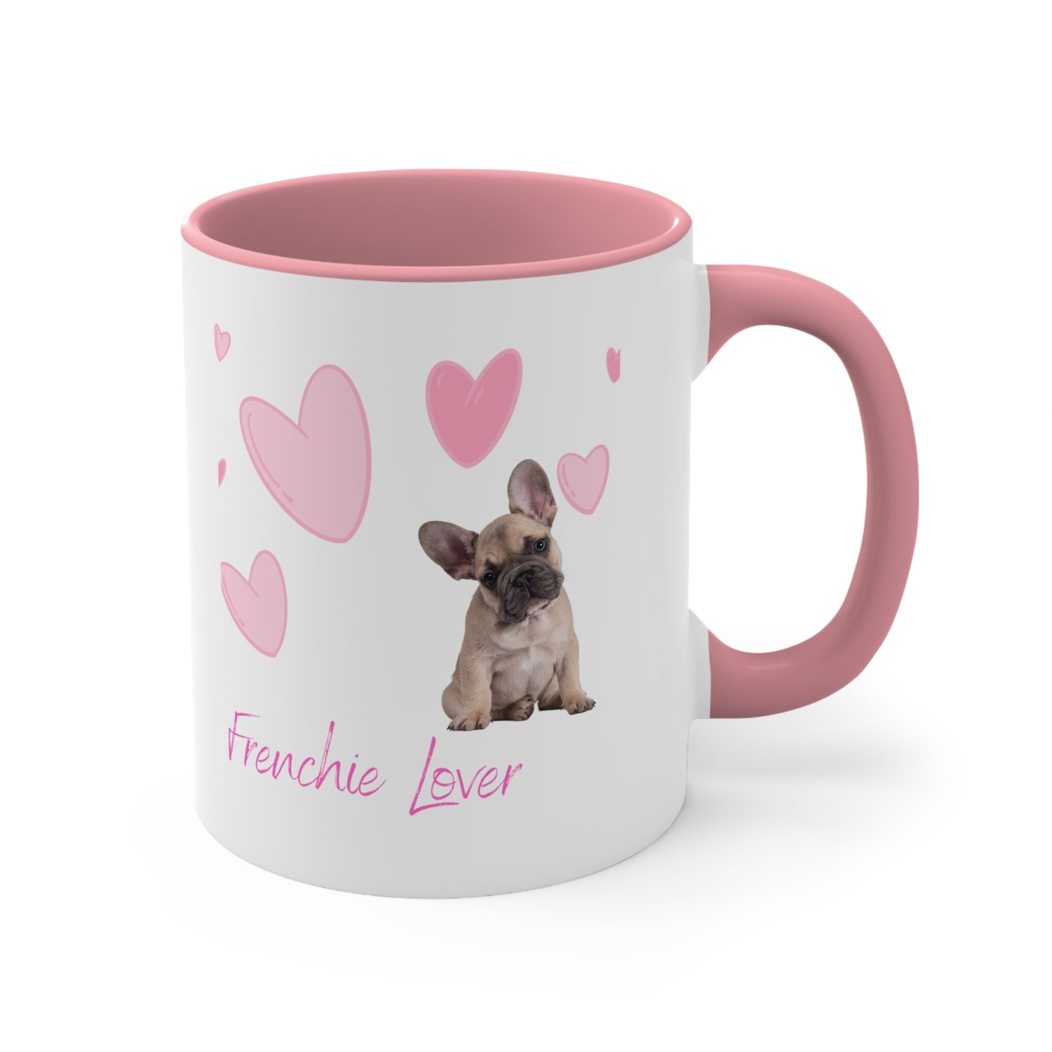 Custom Frenchie Mug Classic Ceramic Coffee Mug, 11oz Multi Colors for Dog Lover Gifts Special Dog Gifts Holiday Gifts Printify