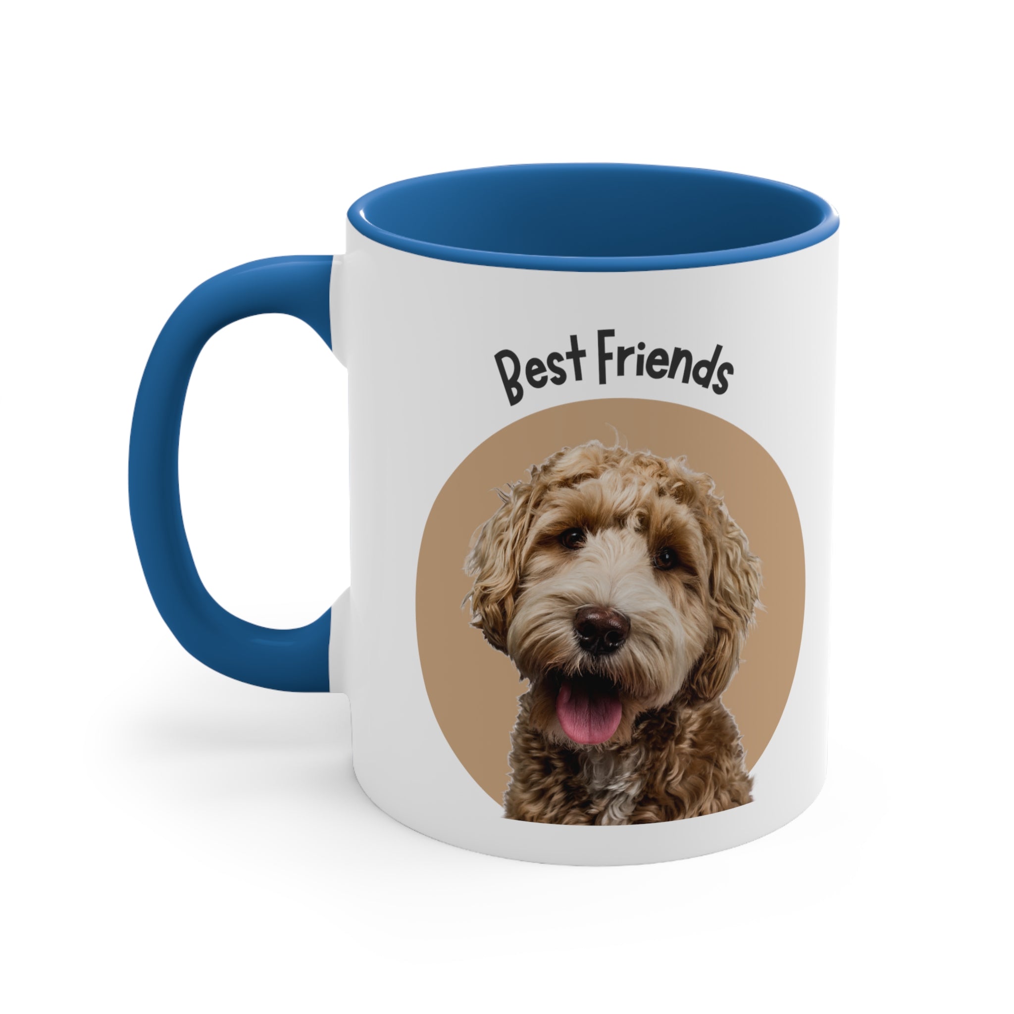 Doodle Best Friends Coffee Mug, 11oz Multi Colors Classic Style Dog Lover Gifts Special Dog Gifts Holiday Gifts Printify