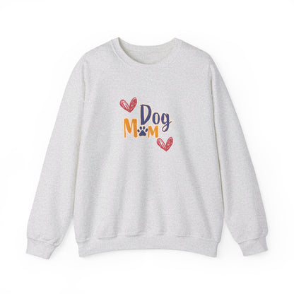 Dog Mom Crewneck Sweatshirt College Style | Perfect Gift for Her, Dog Lover Apparel, Dog People Shirt