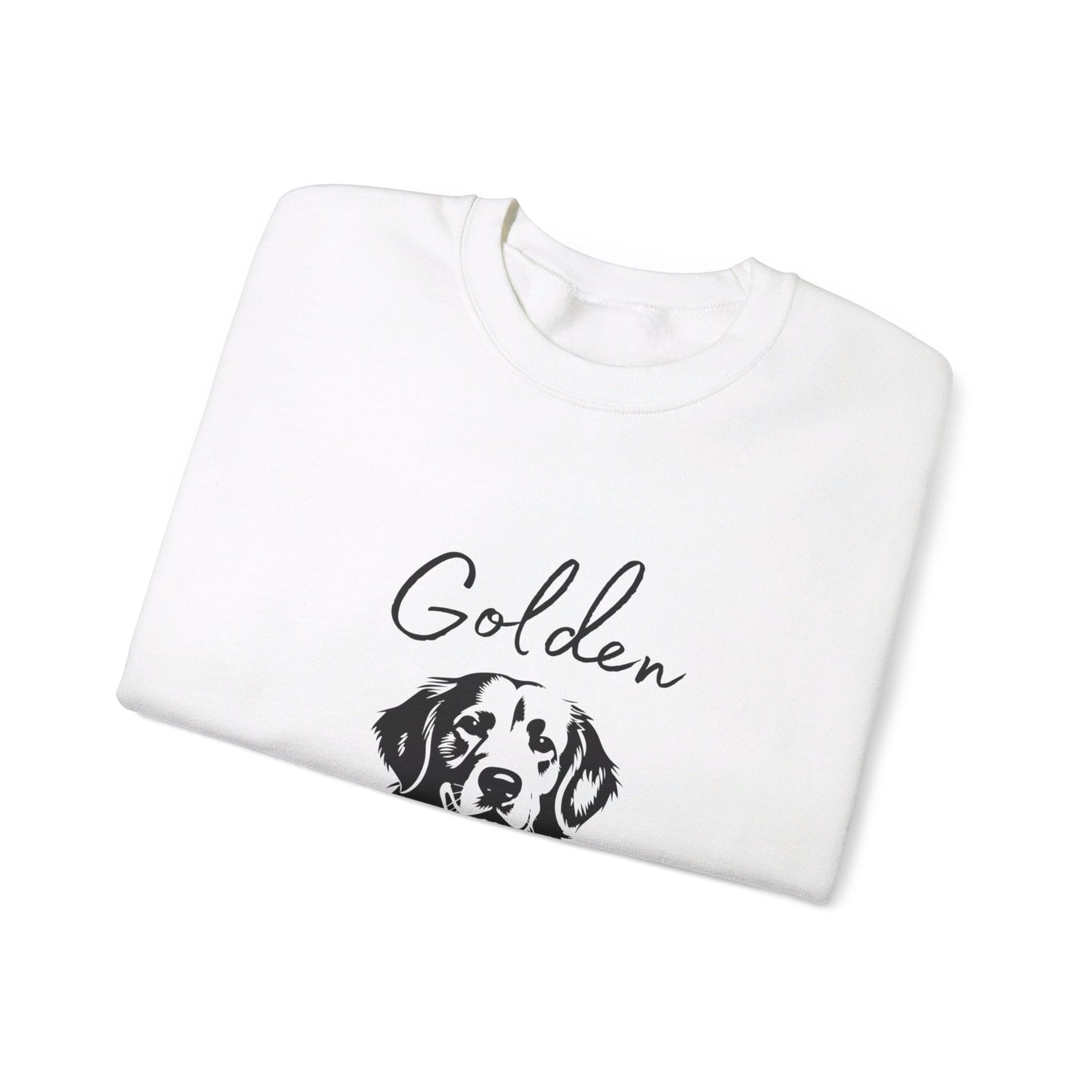 Golden Labrador Mama Dog Lover Crewneck Sweatshirt College Style Gift for Her, Golden Retriever Mom, Dog People Shirt