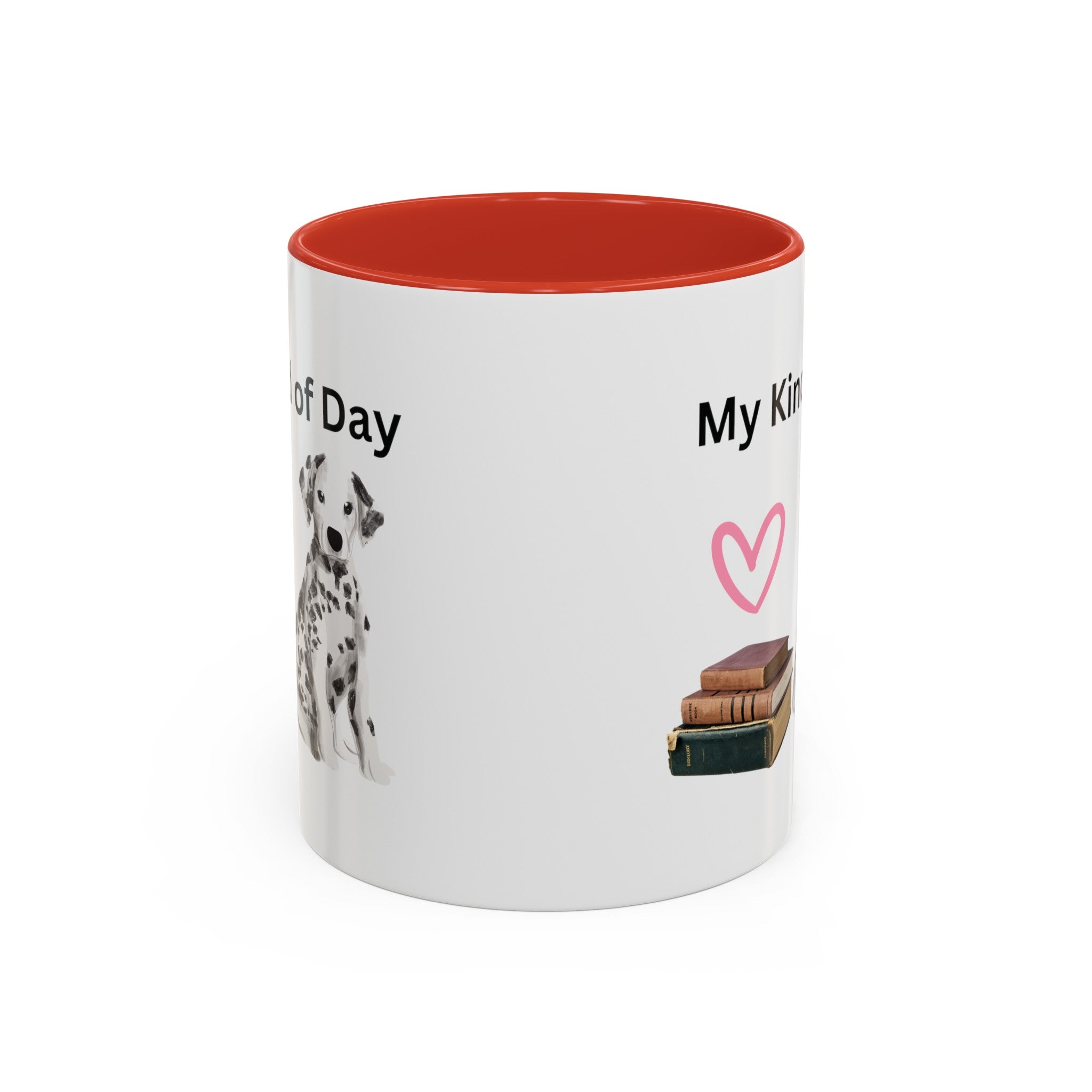 My Kind of Day with Cute Dalmatian Dog on Multi-Color Coffee Mug for Animal Lovers, Pet Owners, Dog Lovers, Gift for Her