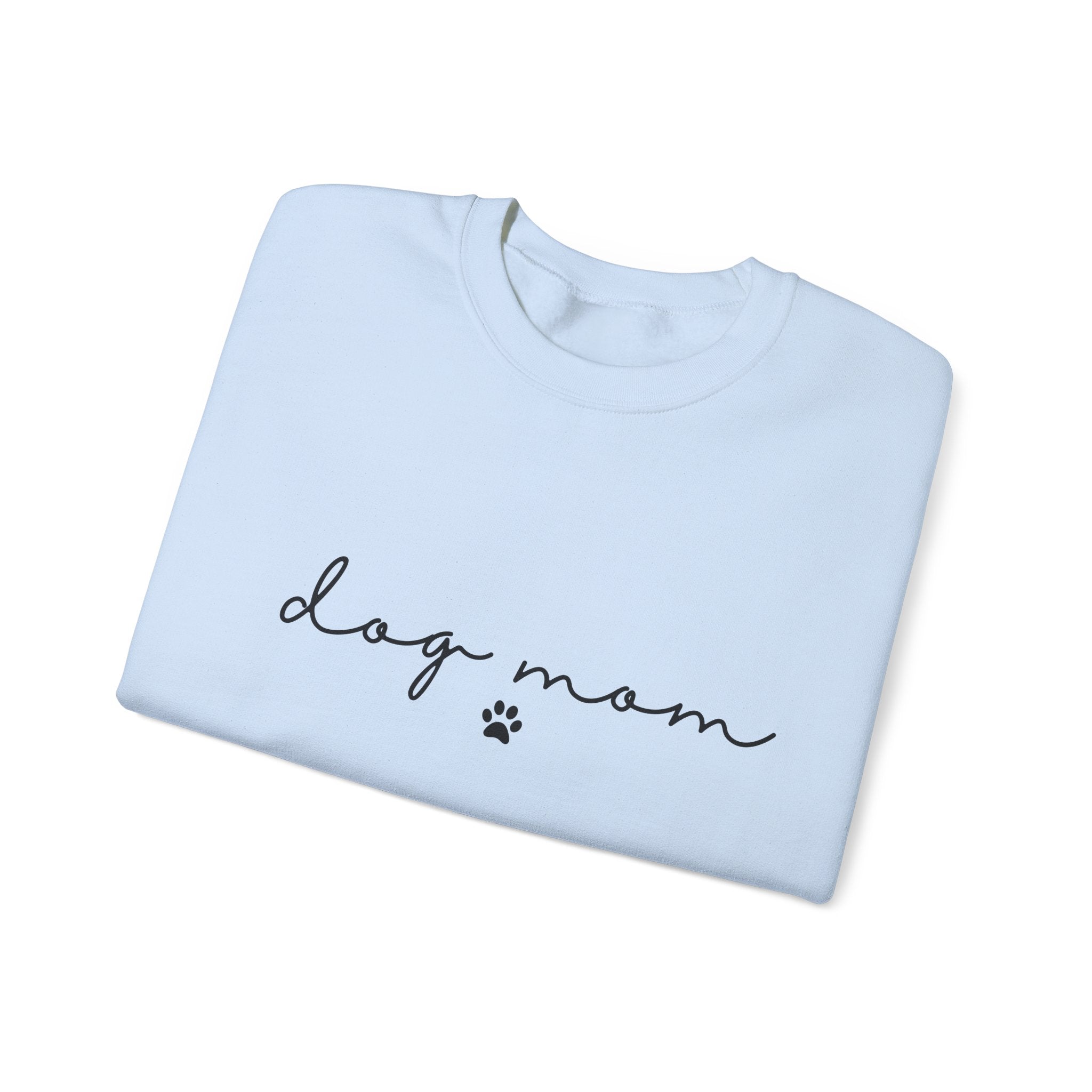 Dog Mom Crewneck Sweatshirt, Multi Colors and Custom Designs.