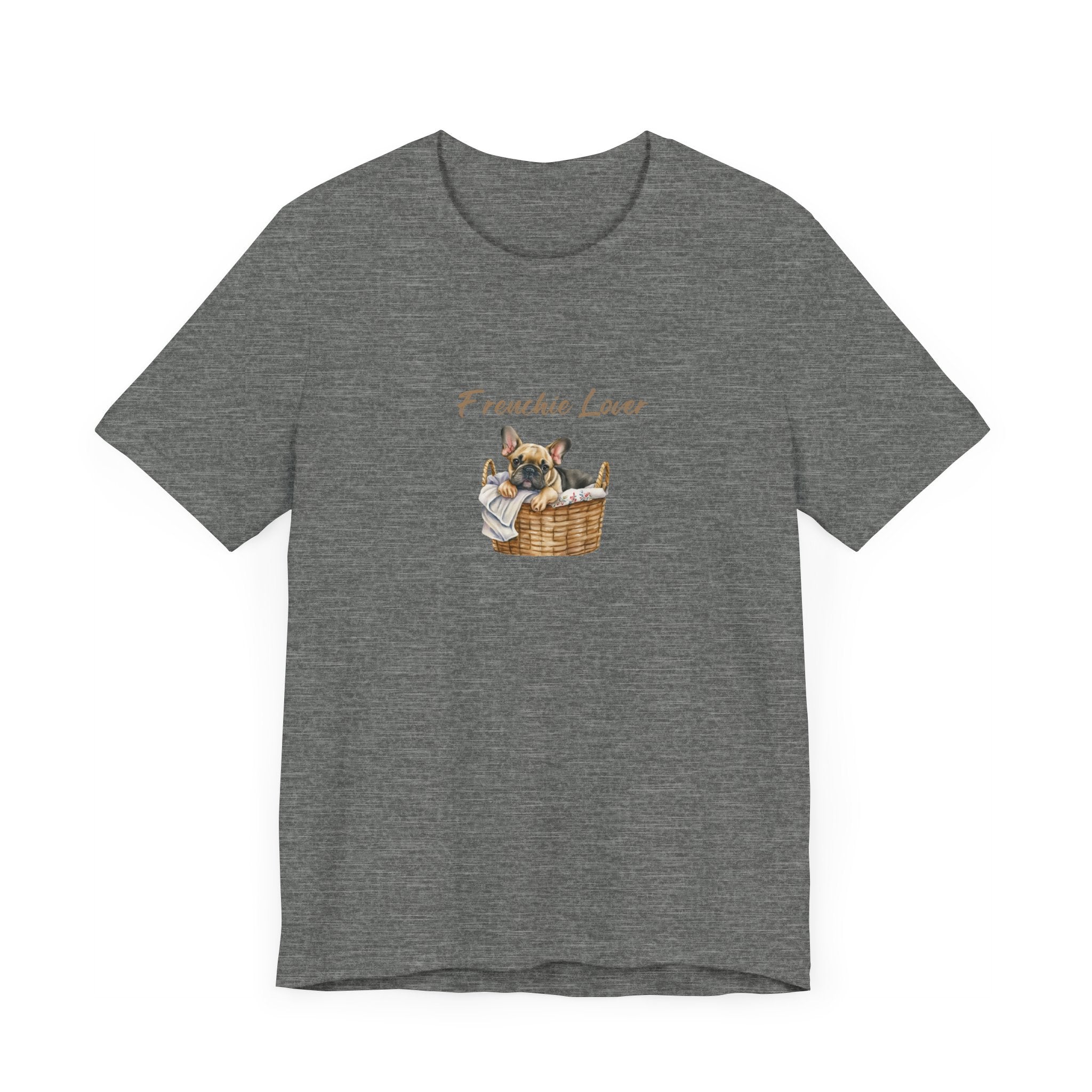 Frenchie Lover Womens Tshirt  Comfy Bella+Canvas Style Gift for Her, Dog Mom Gift, Dog Lover Fun Dog Shirt