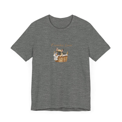 Frenchie Lover Womens Tshirt  Comfy Bella+Canvas Style Gift for Her, Dog Mom Gift, Dog Lover Fun Dog Shirt