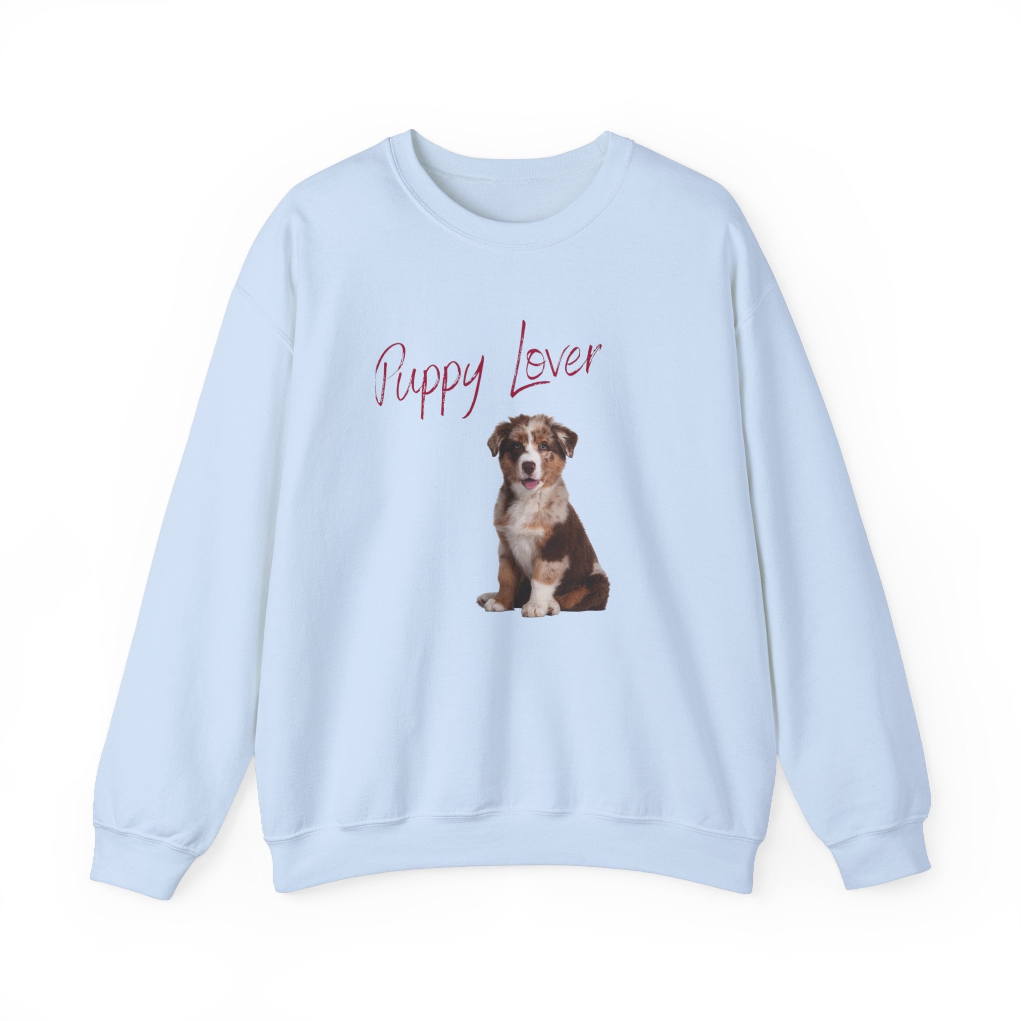 Puppy Lover Sweatshirt – Cute &amp; Comfy Oversized Crewneck for Dog Lovers