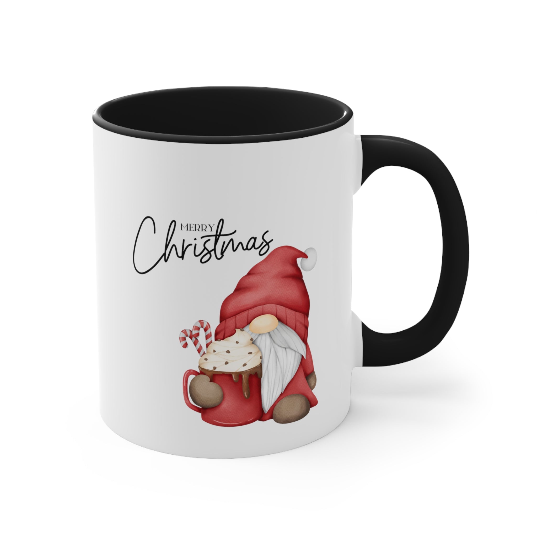 Merry Christmas Holiday Coffee Mug  Ceramic Mug, 11oz Multi Colors