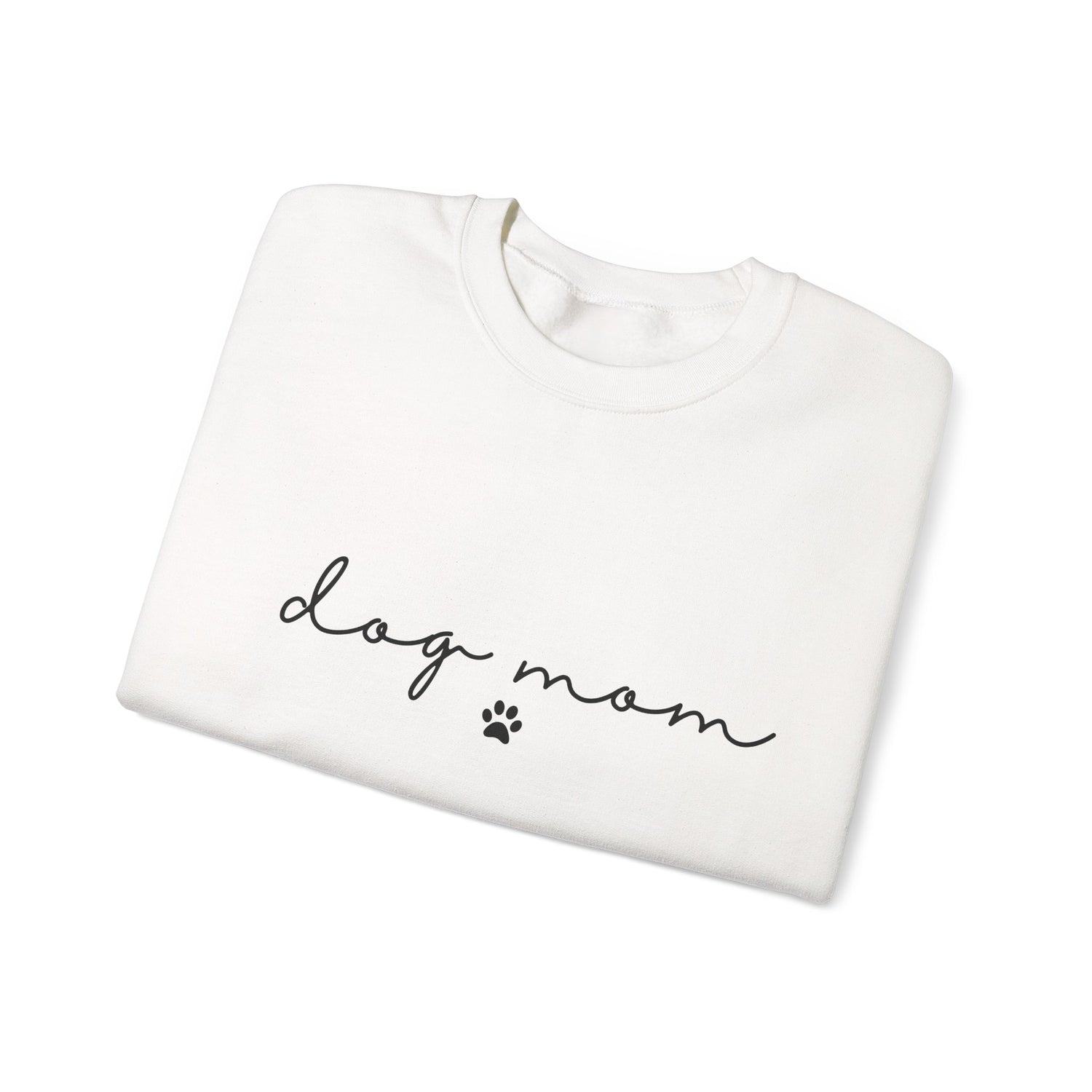 Dog Mom Crewneck Sweatshirt, Multi Colors and Custom Designs.