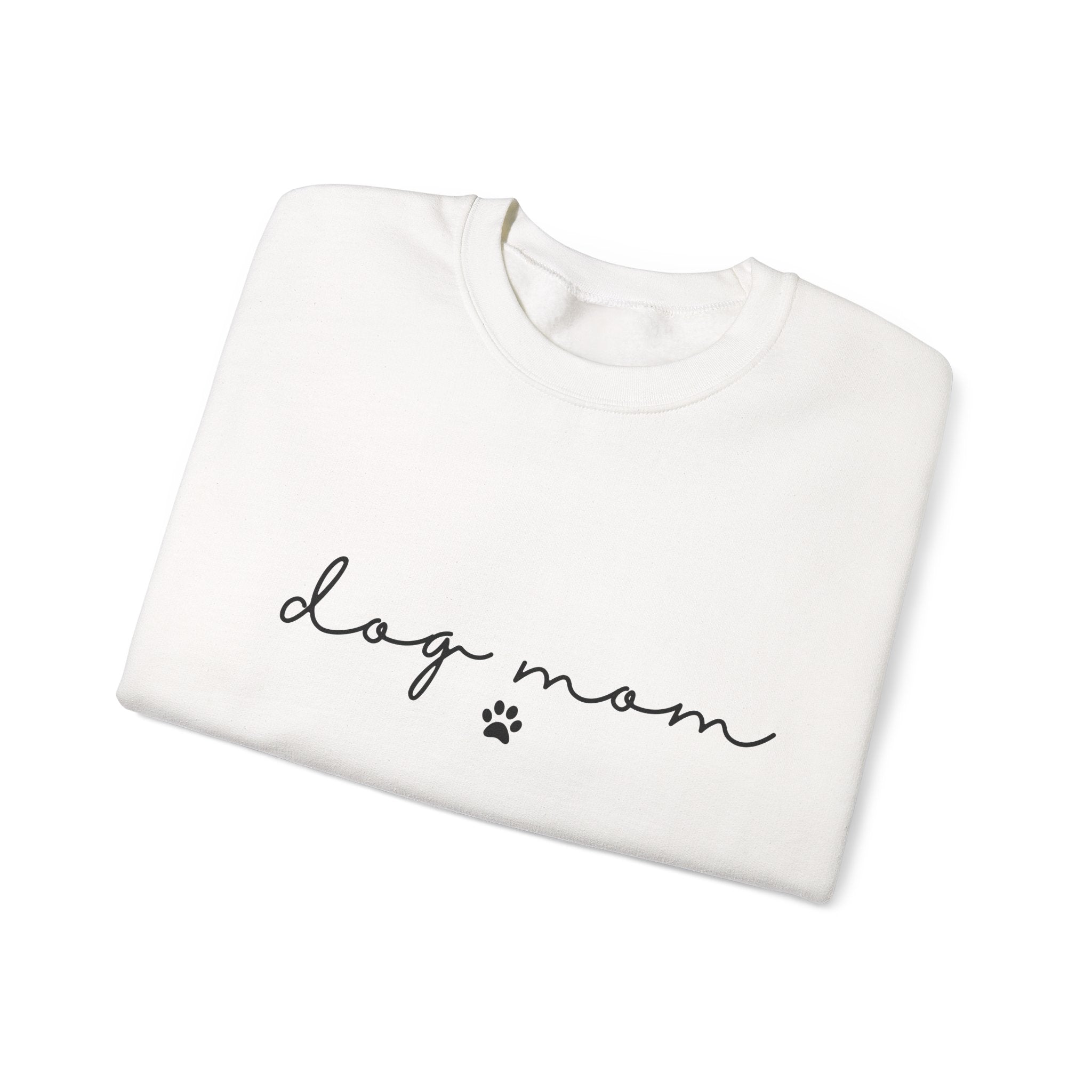 Dog Mom Crewneck Sweatshirt, Multi Colors and Custom Designs.