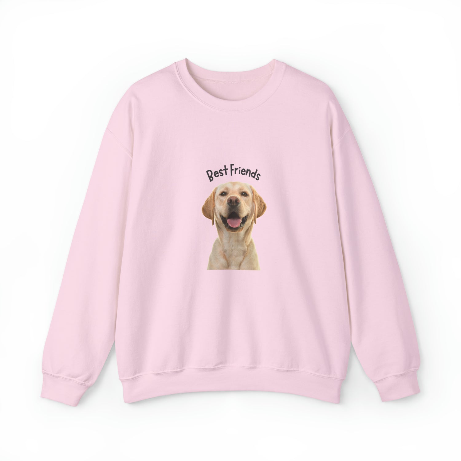 Best Friends Cute Lab Sweatshirt- Comfy Unisex Heavy Blend™