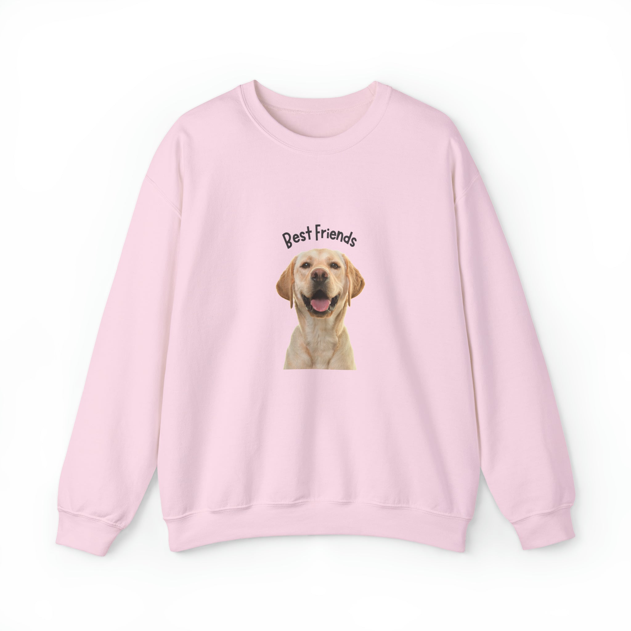 Best Friends Cute Lab Sweatshirt- Comfy Unisex Heavy Blend™