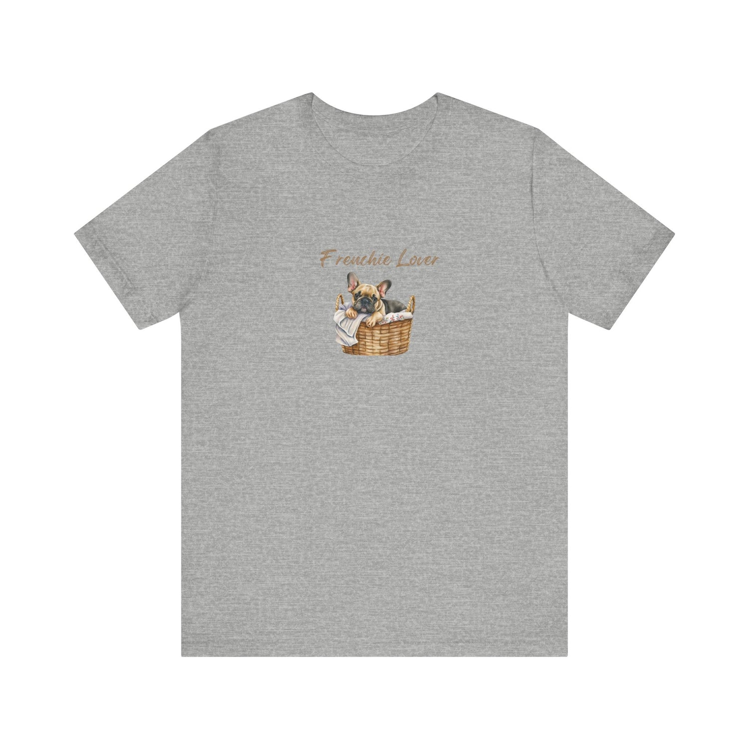 Frenchie Lover Womens Tshirt  Comfy Bella+Canvas Style Gift for Her, Dog Mom Gift, Dog Lover Fun Dog Shirt