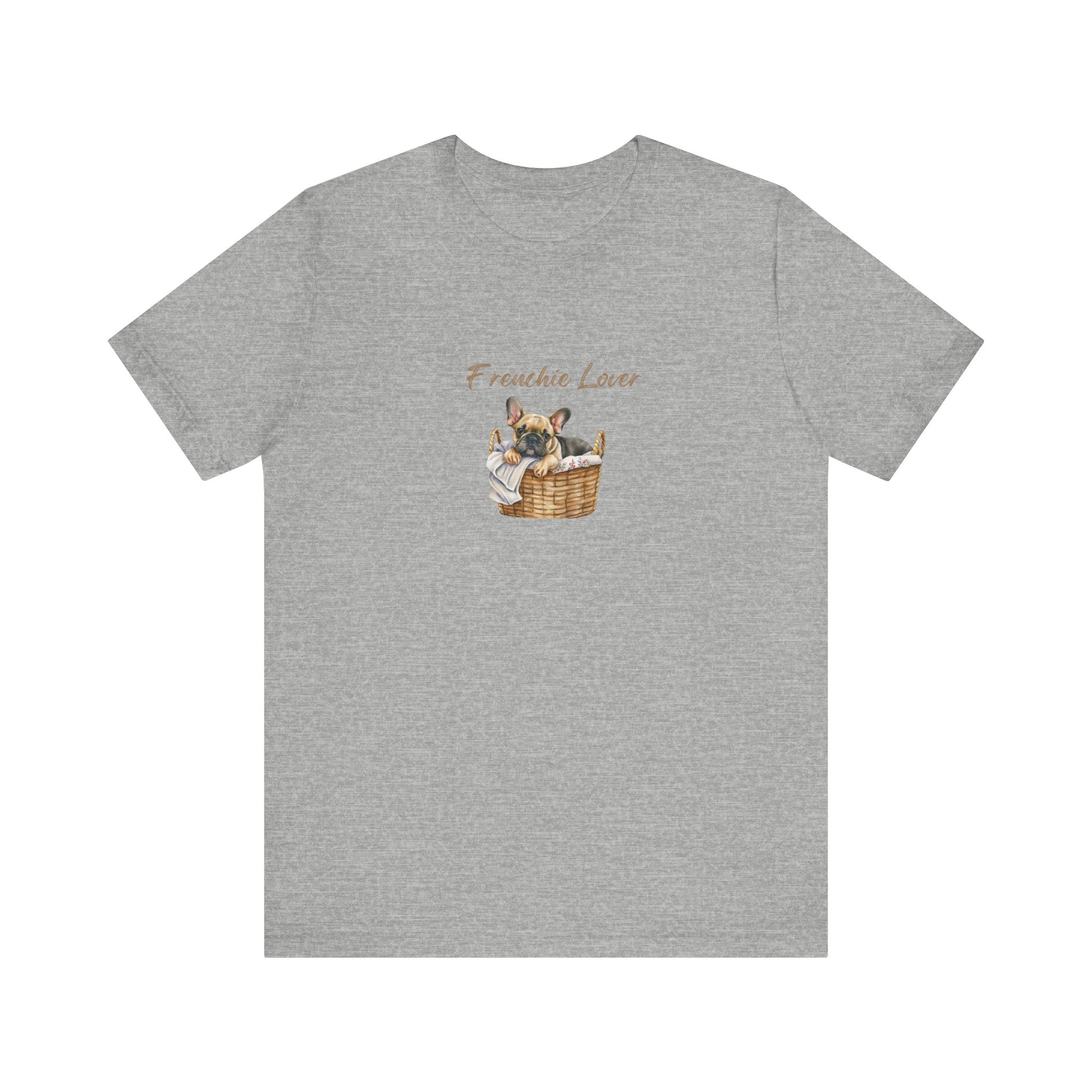 Frenchie Lover Womens Tshirt  Comfy Bella+Canvas Style Gift for Her, Dog Mom Gift, Dog Lover Fun Dog Shirt