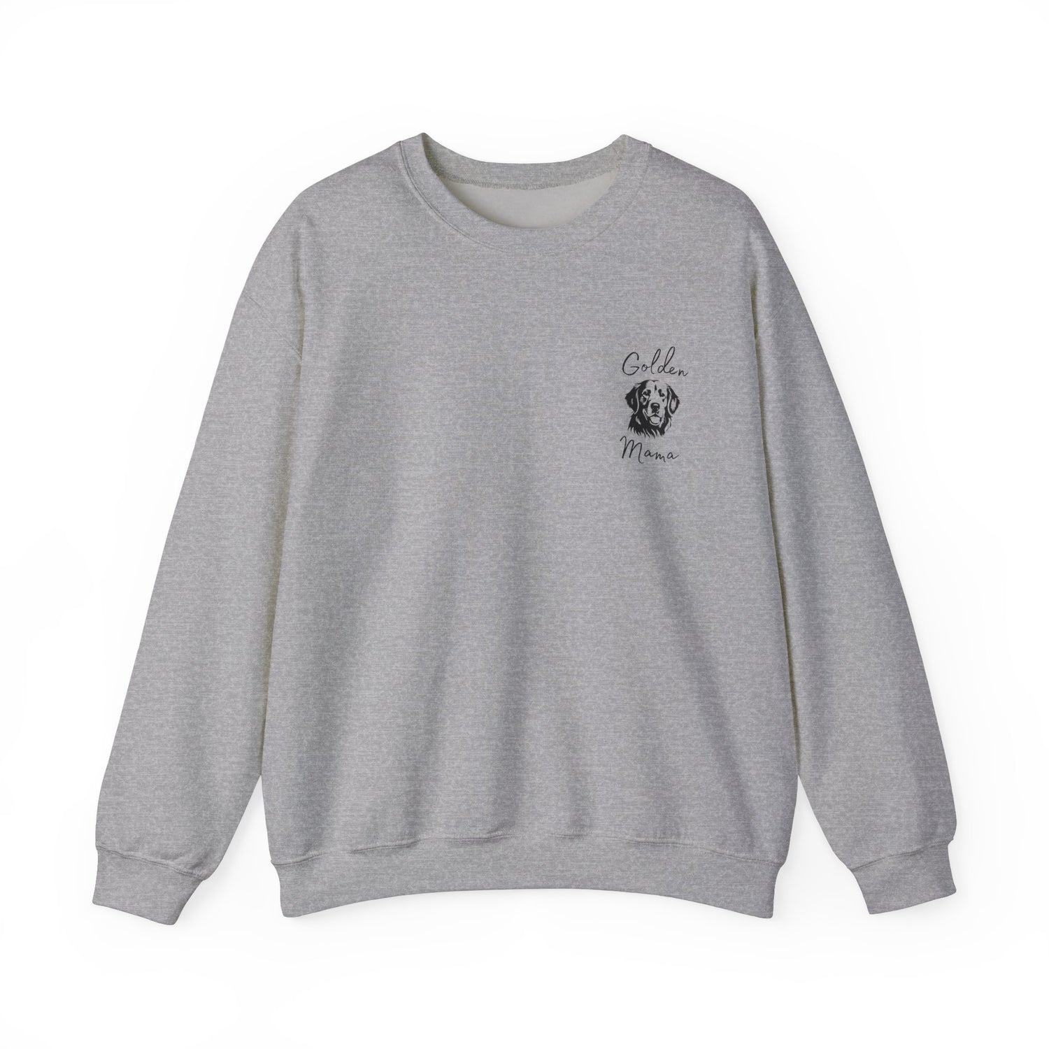 Labrador Mama Crewneck Sweatshirt - Dog Lover College Style Gift for Her