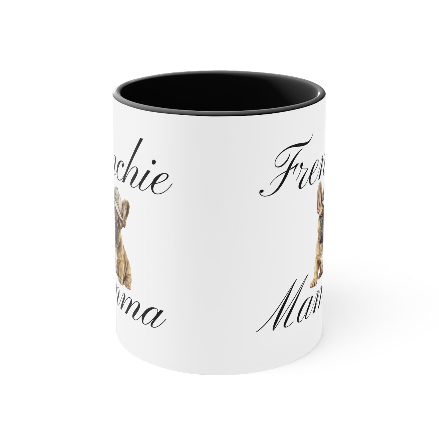Baseball Frenchie Mamma Custom Multi-Color Coffee Mug for Dog Owners