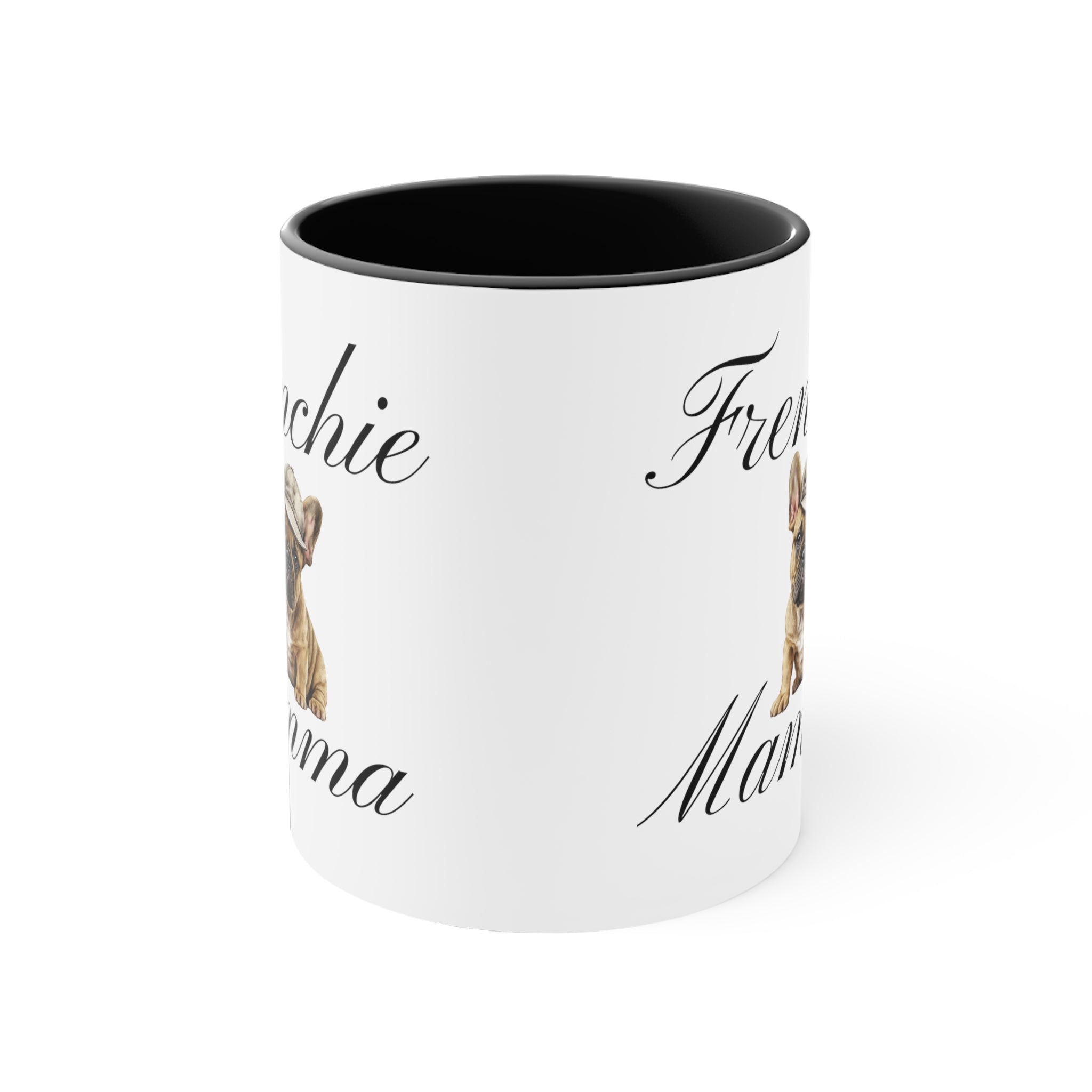 Baseball Frenchie Mamma Custom Multi-Color Coffee Mug for Dog Owners
