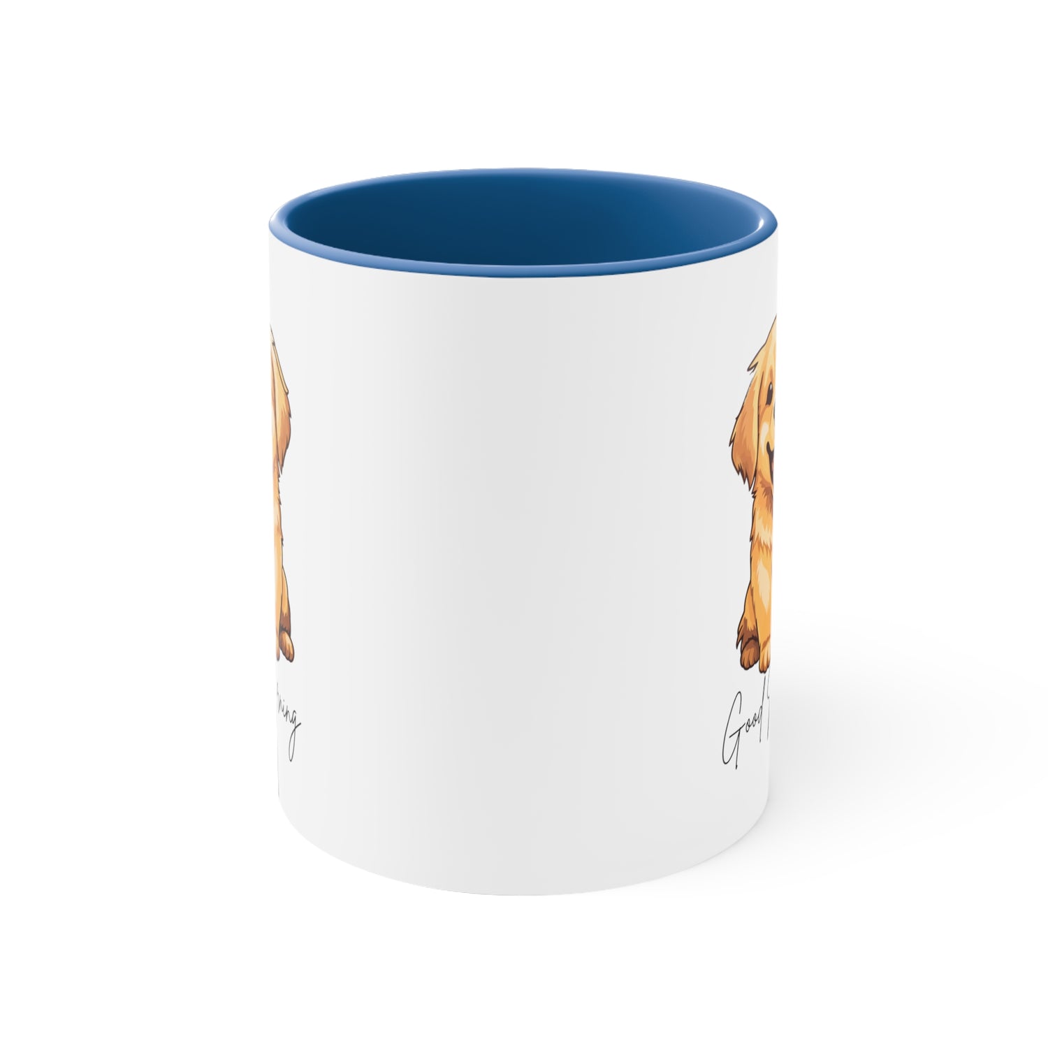 Good Mornings Cute Puppy Coffee Mug  11oz Multi Colors Cute Dog Mug, Dog Mom Gift, Funny Dog Cup Gift for Her